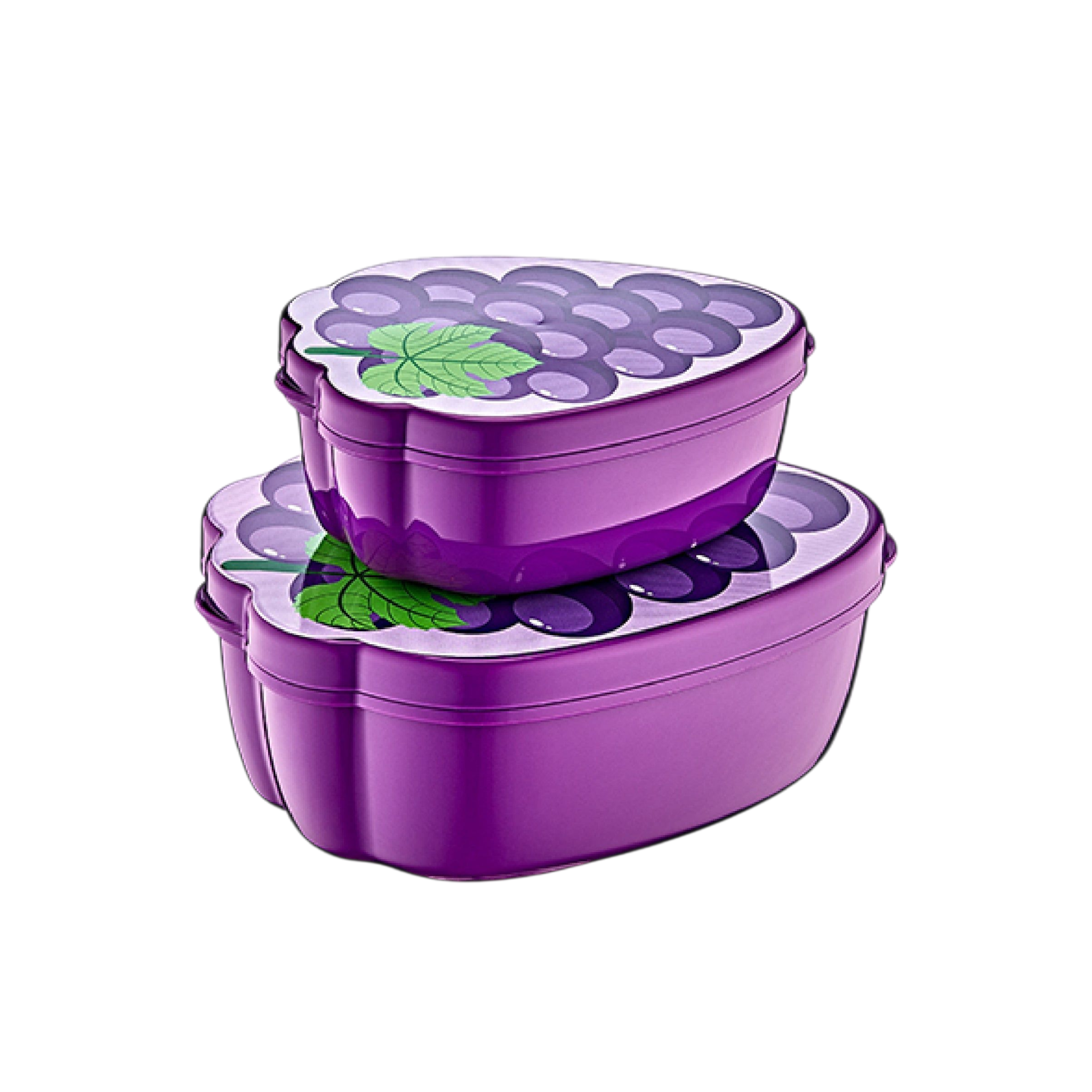 Hobby Life Storage Lunch Box Funny Fruit Design 2pack 021179