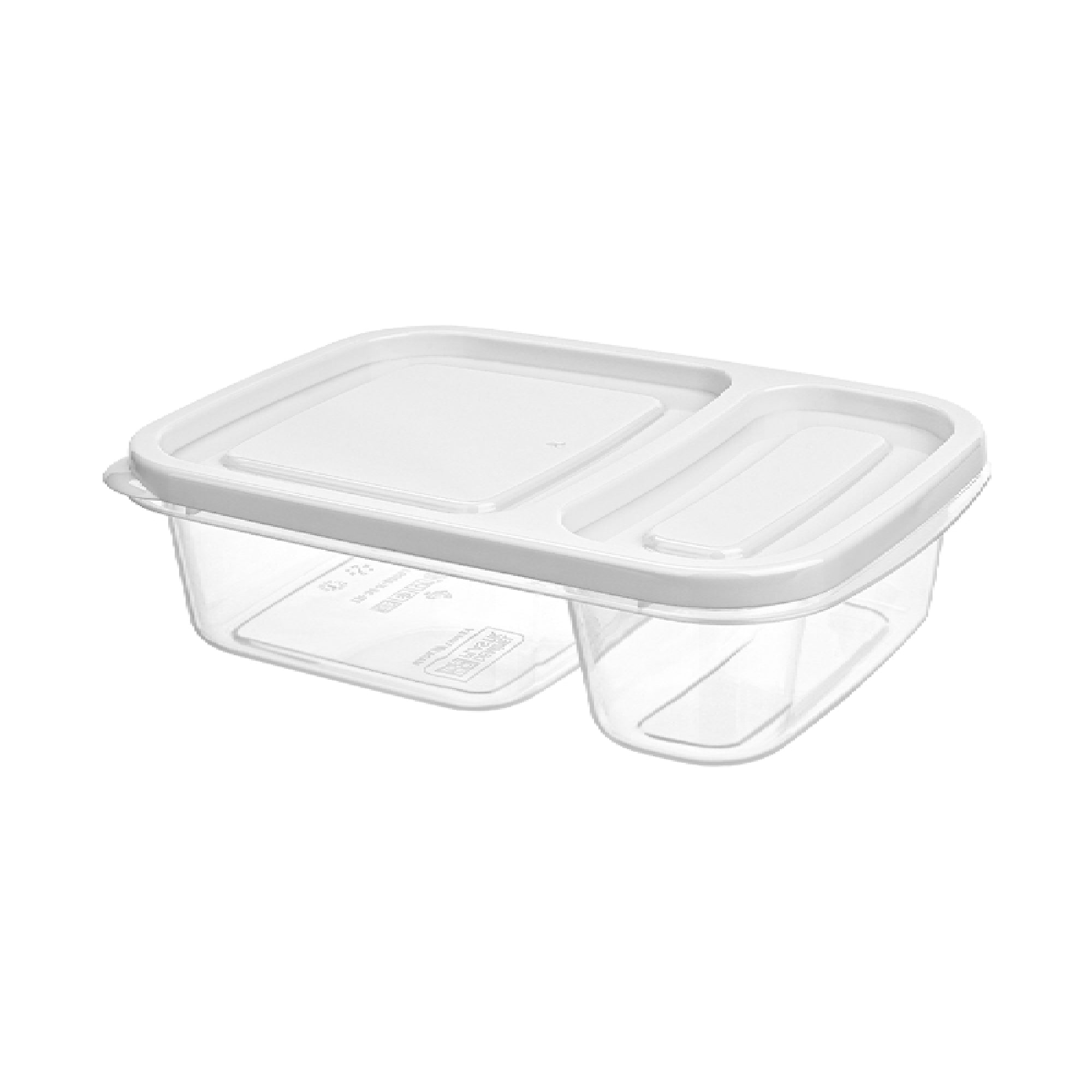 Hobby Life Plastic Smart Small Storage Box  Rectangle 2 Division 021381