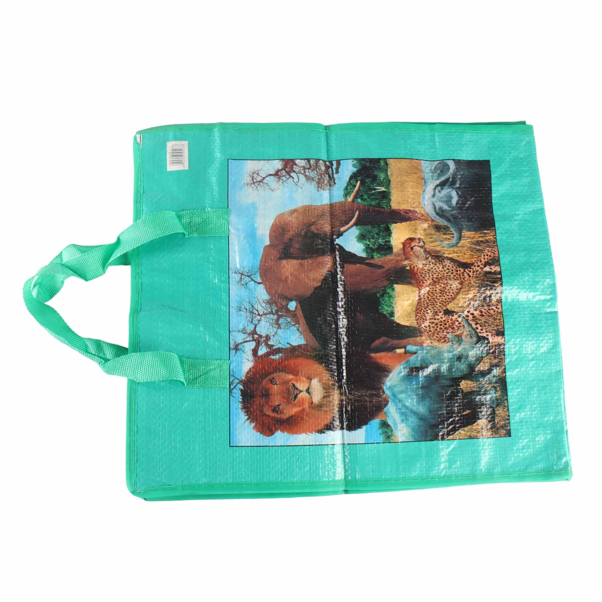 China Woven Shopping Bag Animal Print