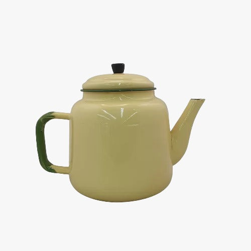 Kango Enamel Teapot 2.25L Cream CM12622