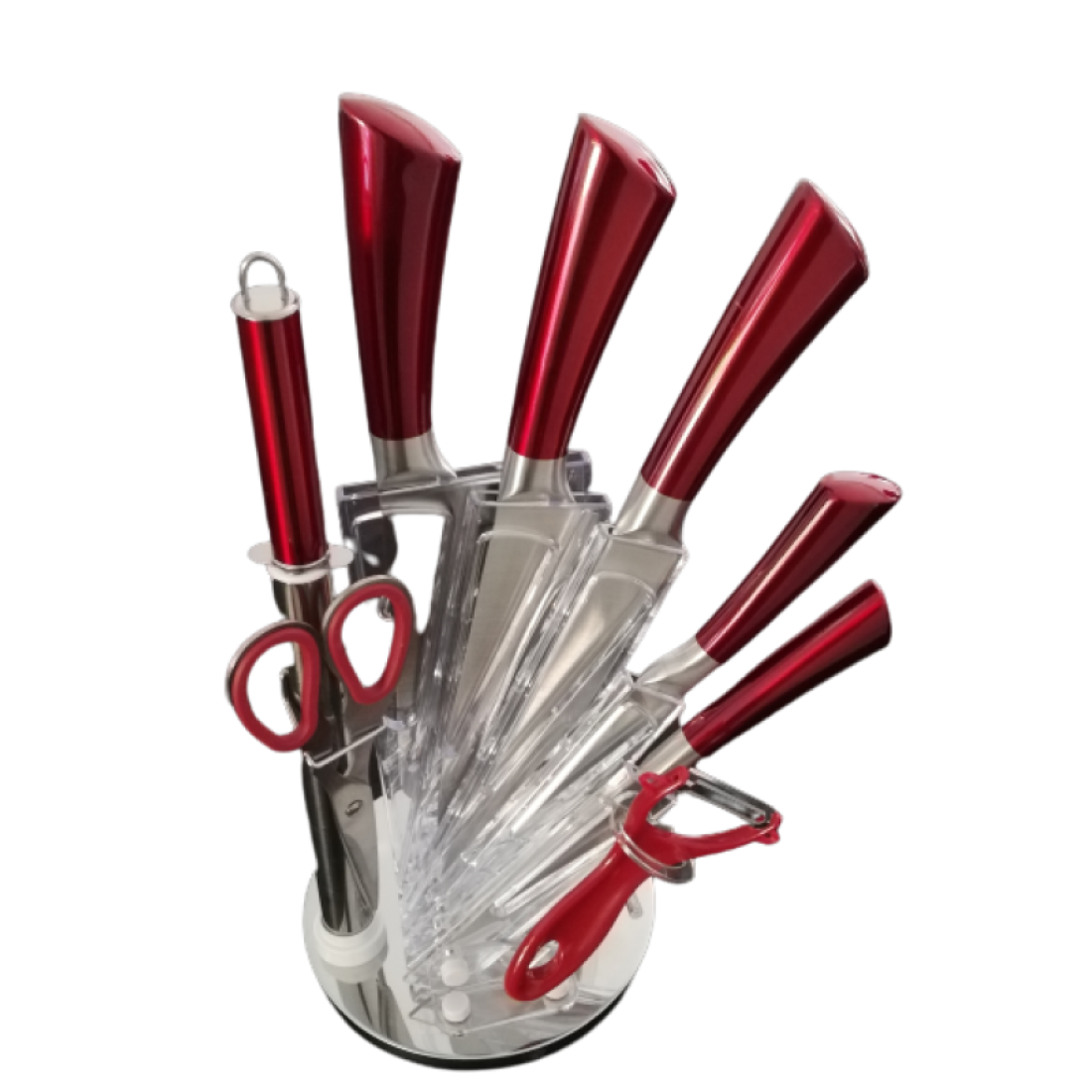 Knife Set 9Pcs with Acrylic Block CT598