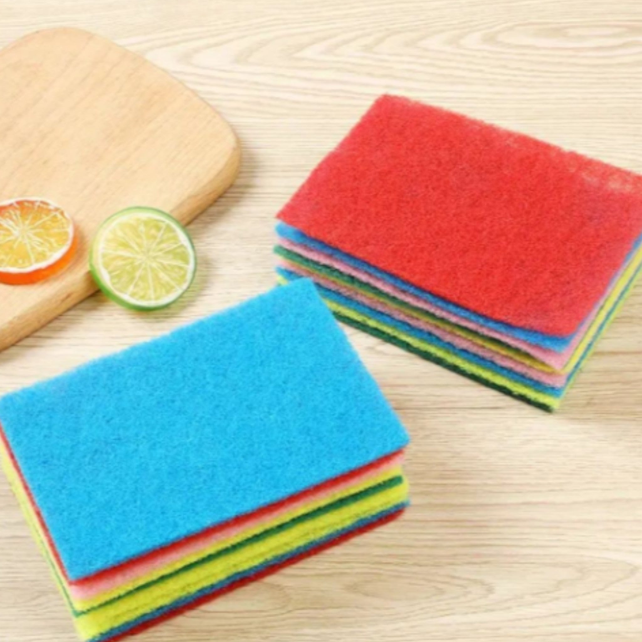 Scouring Pads 10pc Hs