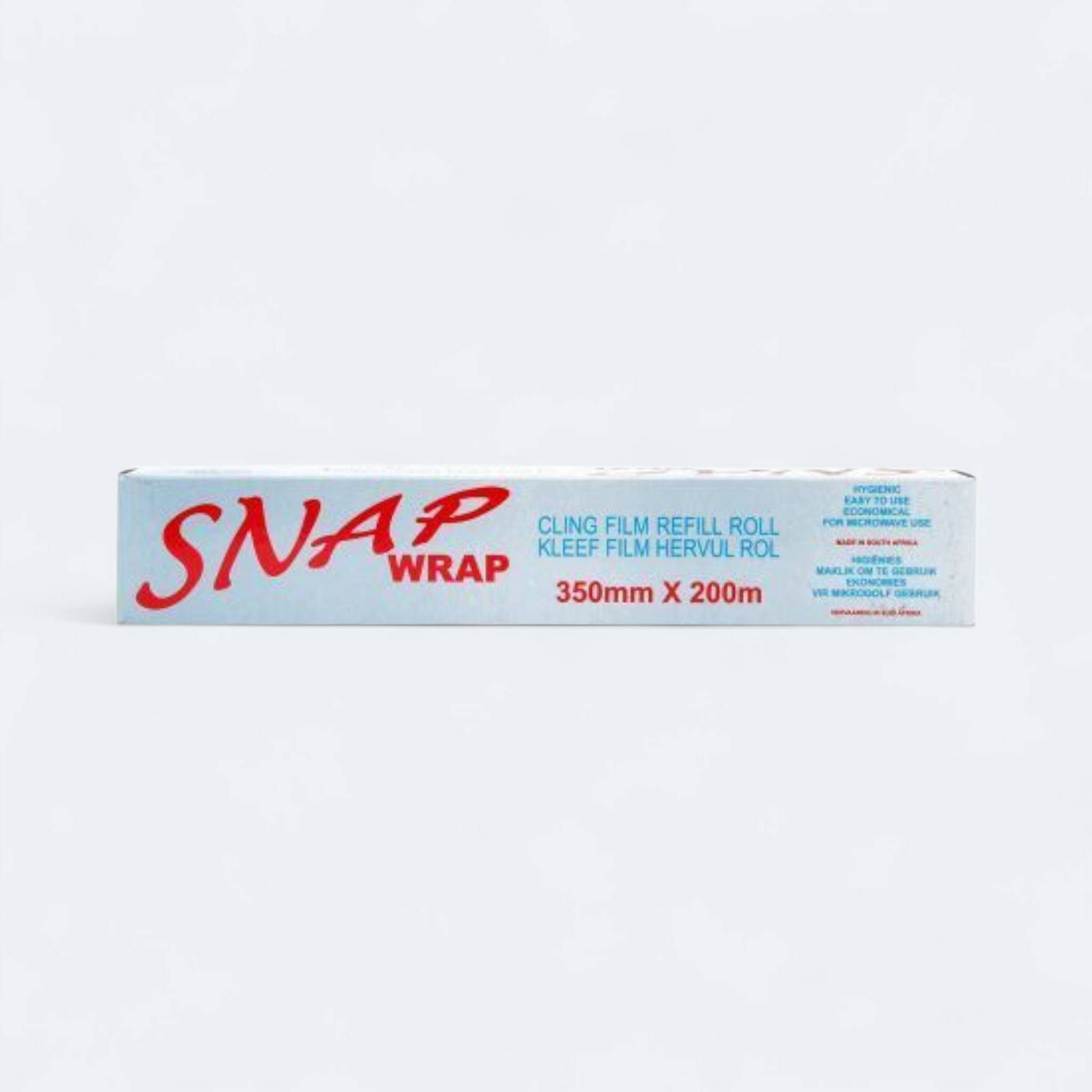 Snap Wrap Cling Film Refill Roll 350mmx200m Blue Pack