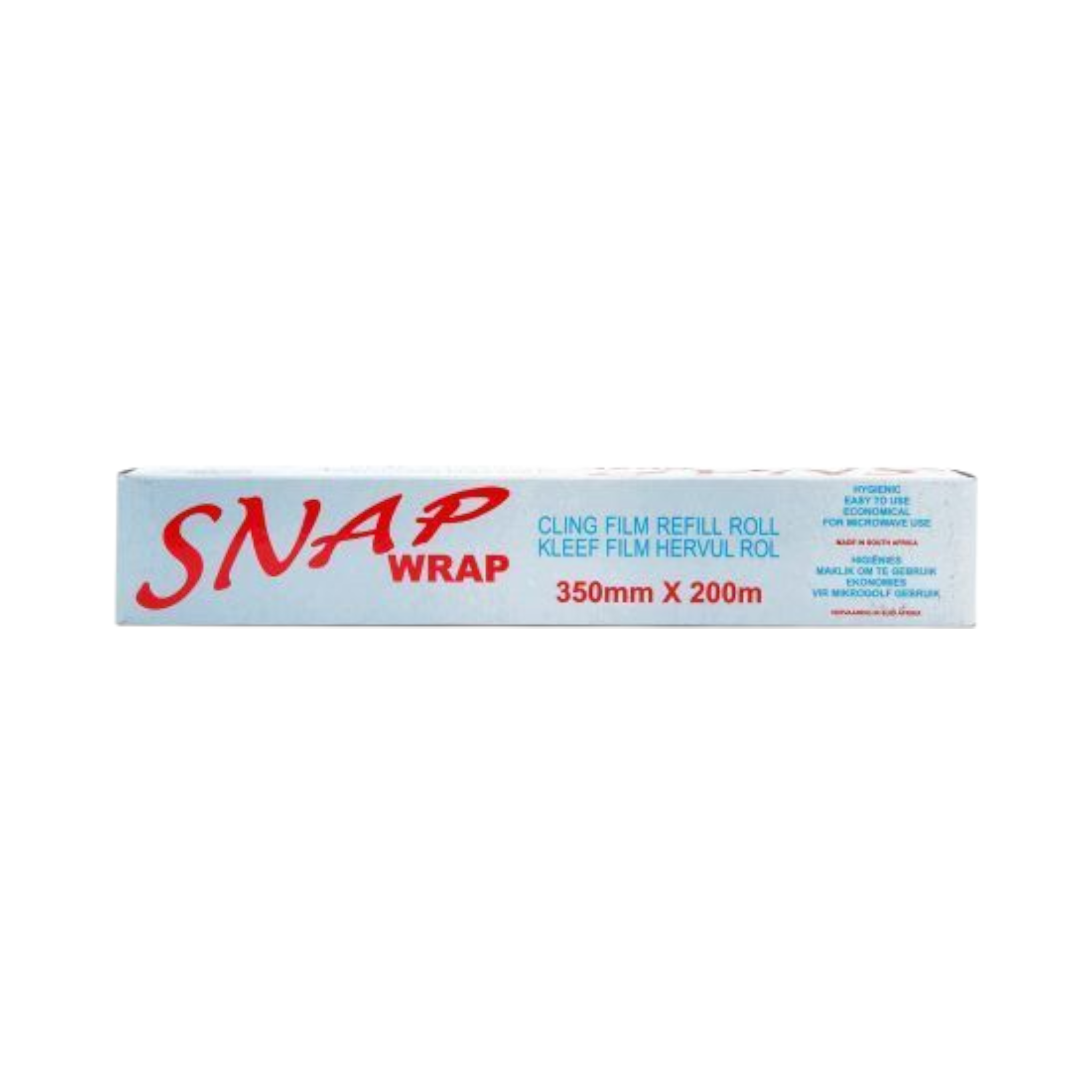 Snap Wrap Cling Film Refill Roll 350mmx200m Blue Pack