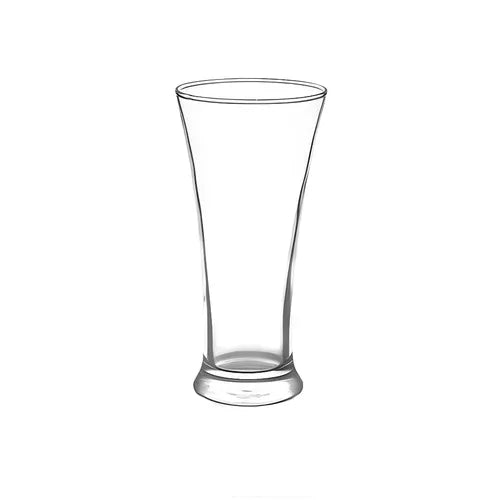 Nova Lily Glass Tumbler 300ml Milkshake Pilsner 3pack