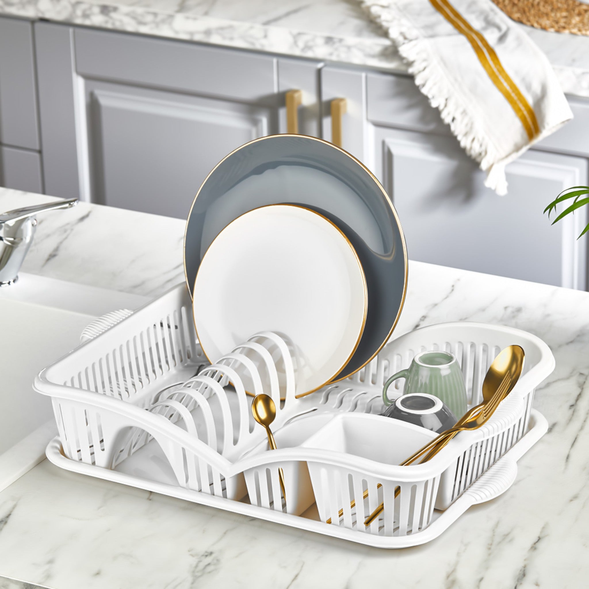 Elegance Dish Drainer 44x31cm