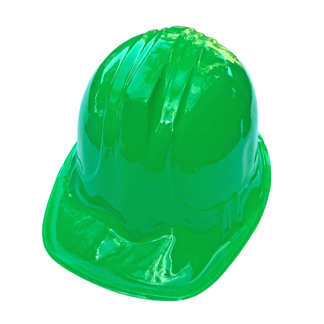 Construction Party Hat Soft PET Plastic 20x24x14cm