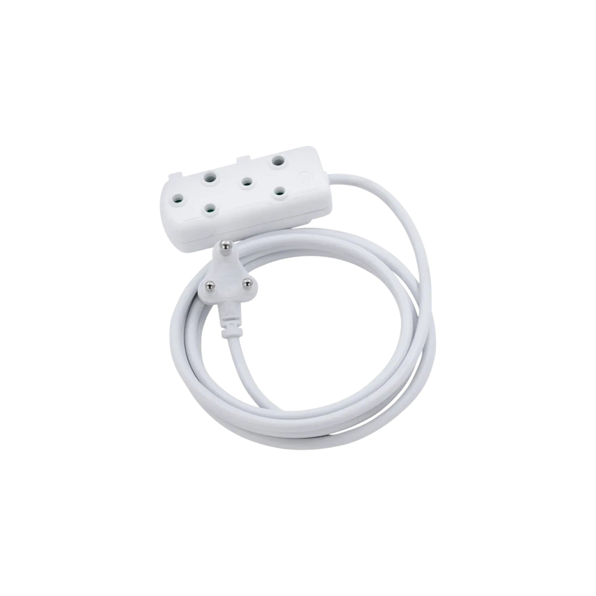 3m 10amp Extension Cord  White