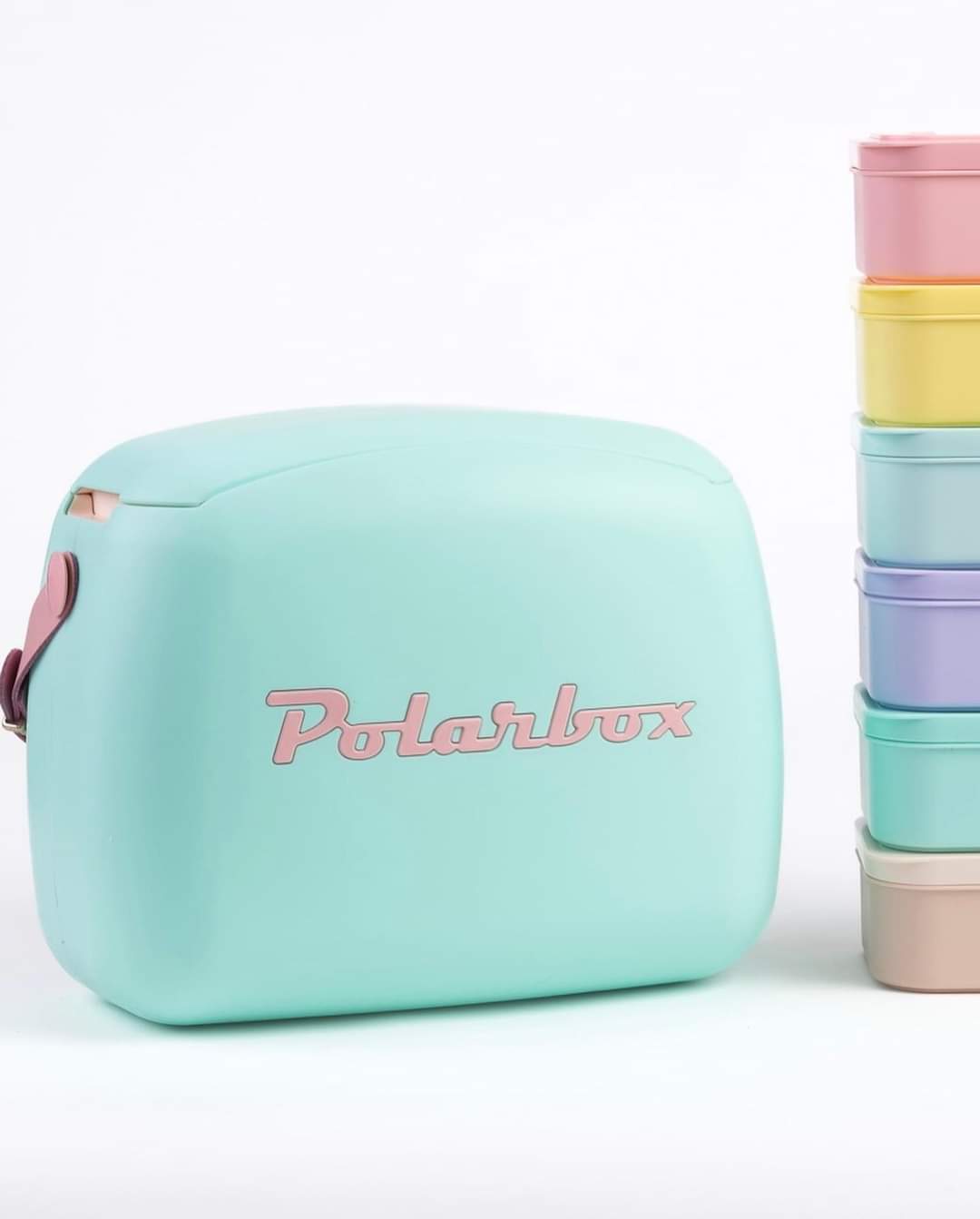 Polarbox 6L Mini Retro Cooler Bag with Two Lunch Box Containers