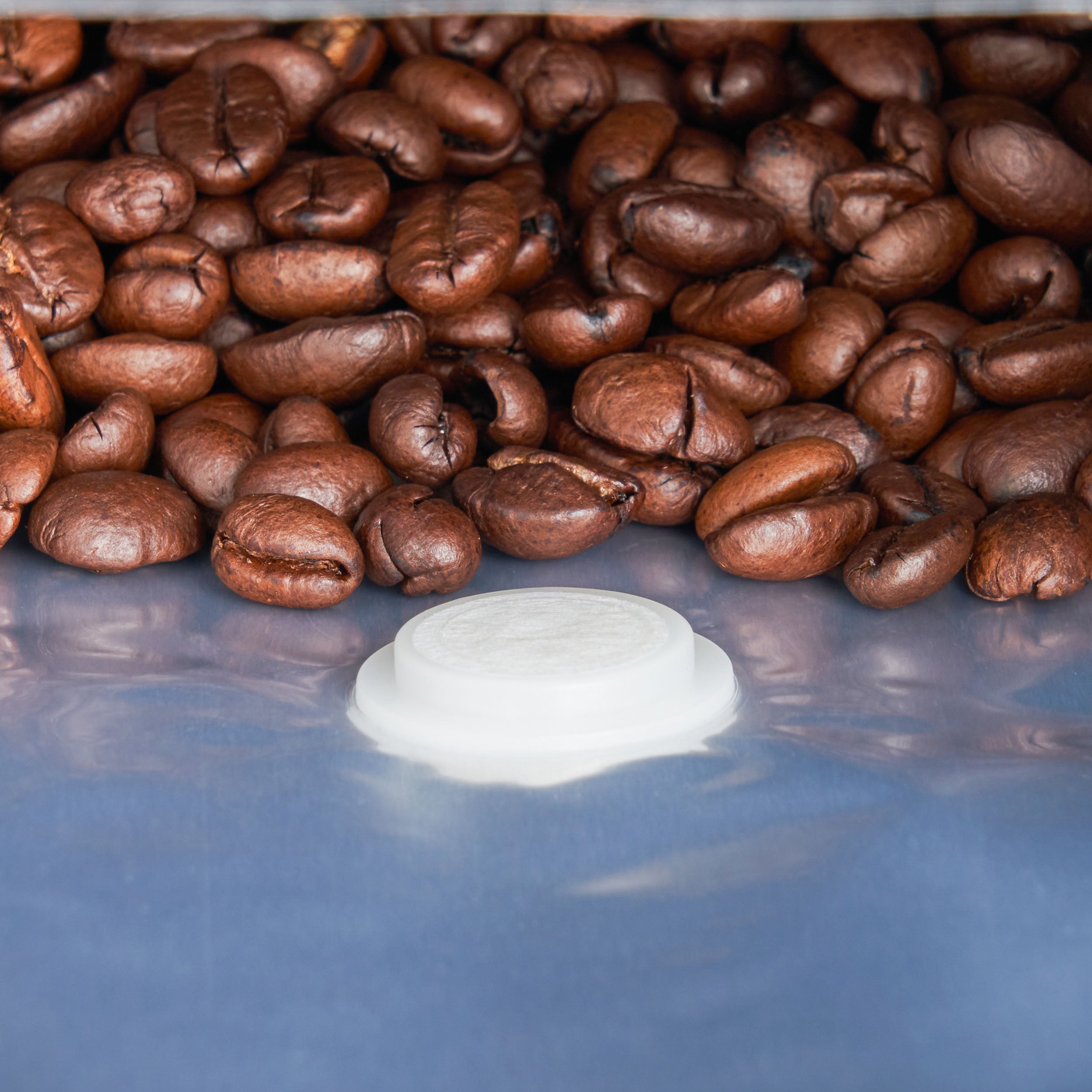 Aluminium Metalized Foil Stand-up Coffee Bag with Valve - Side Gusset & Flat Bottom 10pc