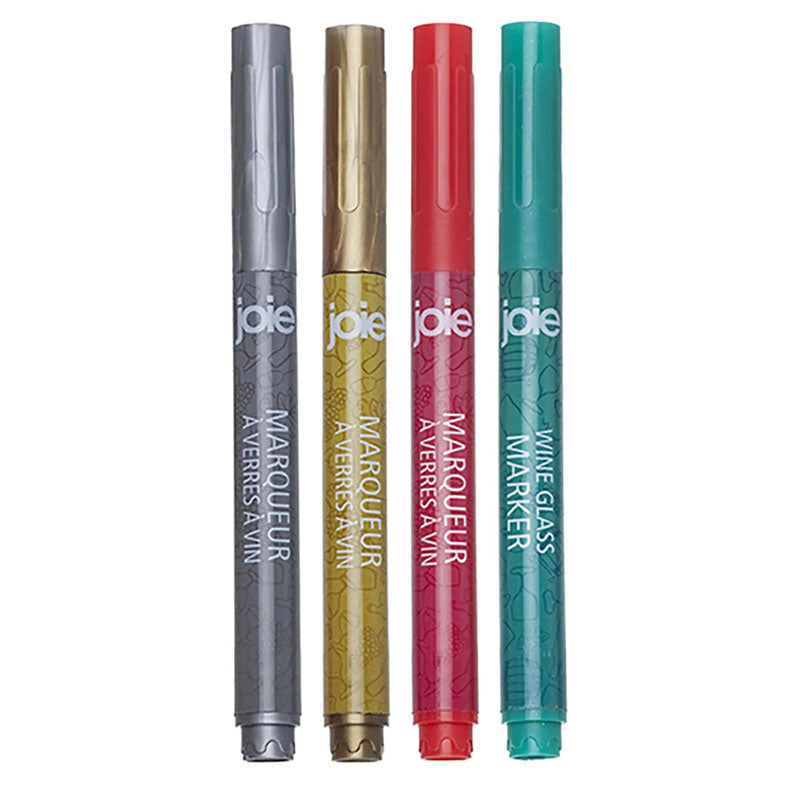 Joie Glass Markers 4pc Set