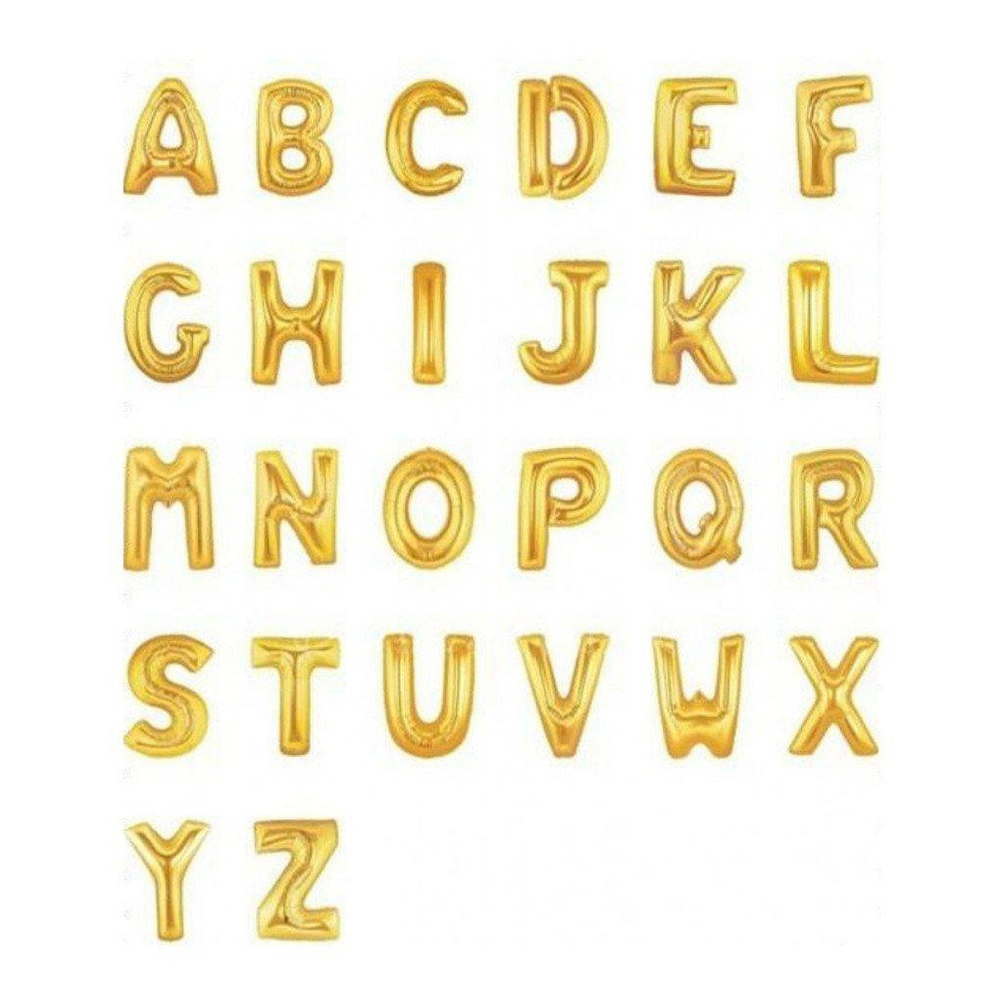 Alphabet Foil Balloons 100cm