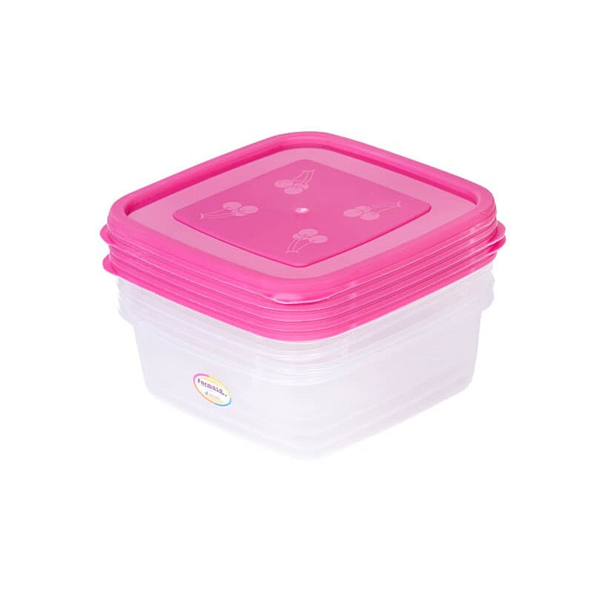 Plastic Lunchbox Container 1400cc Formosa 5pack