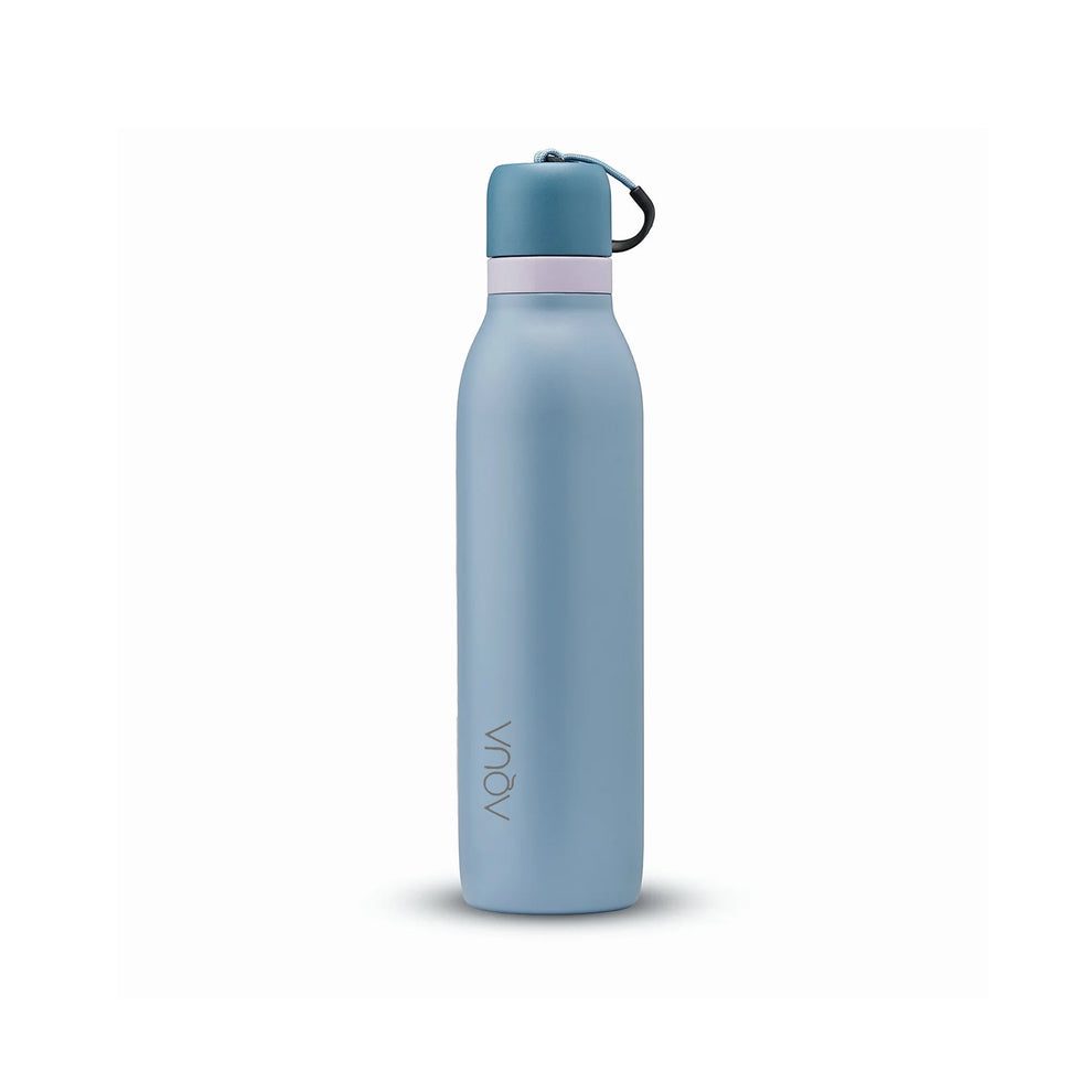 Aqua 710ml Twist Vacuum Flask - Stainless Steel Double-Layer Insulated Water Bottle