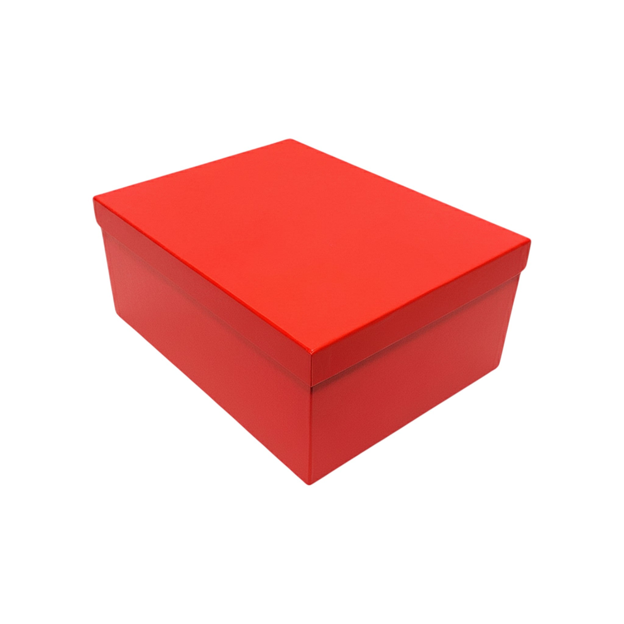 Gift Box Sturdy Hardboard Plain Solid Color 23x19.3x7.7cm