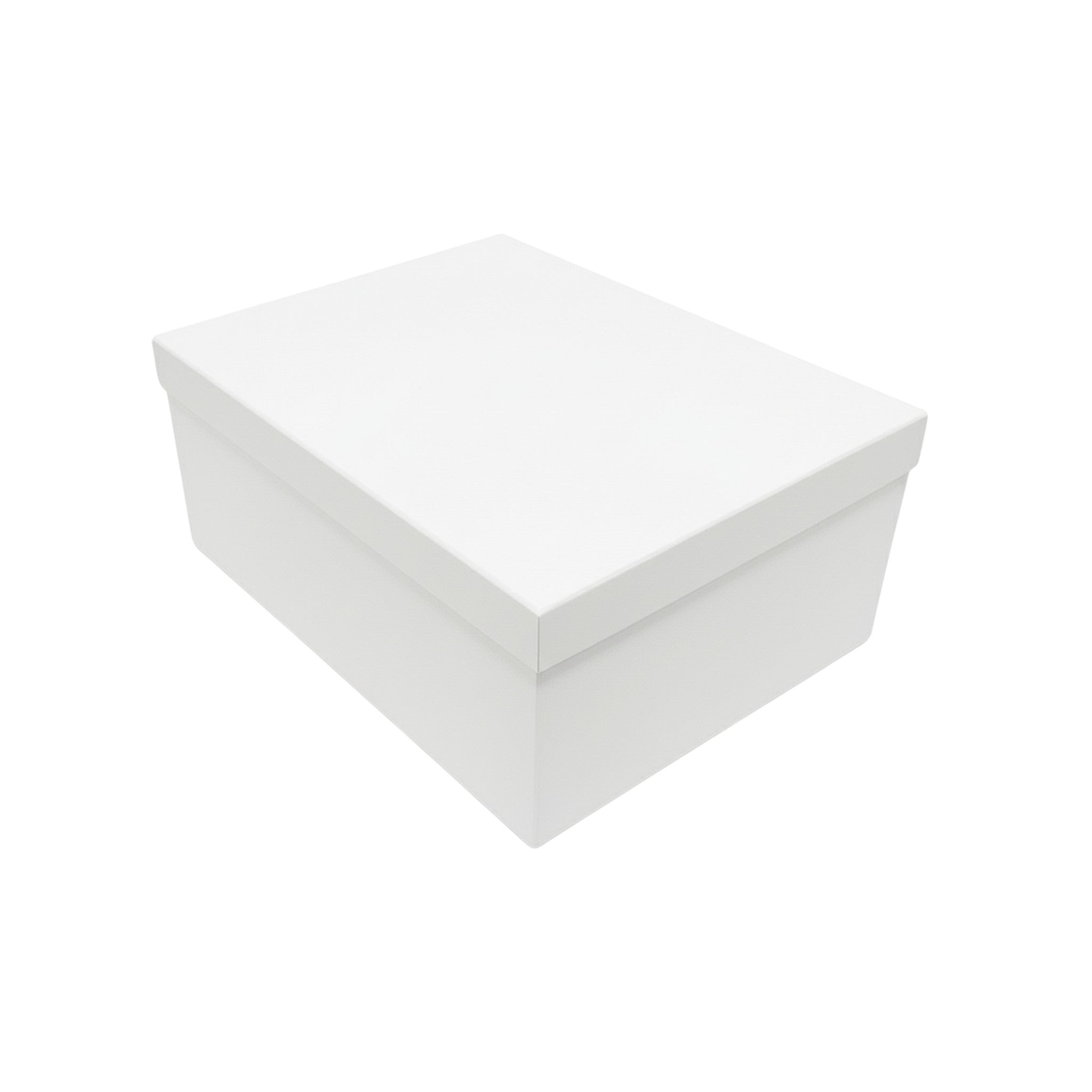 Gift Box Sturdy Hardboard Plain Solid Color 23x19.3x7.7cm