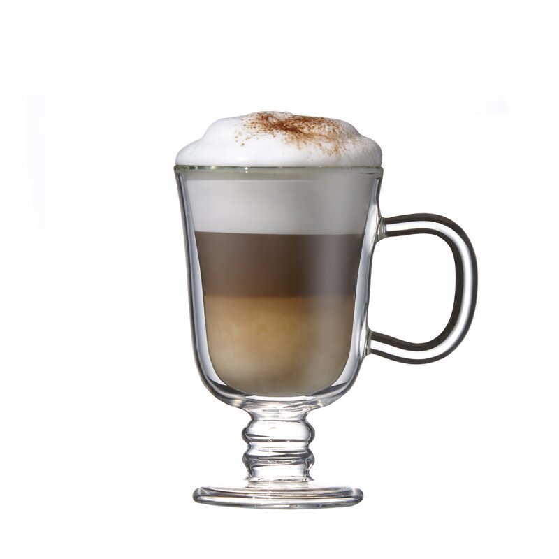 Barista Double Wall Irish Coffee Mug 260ml 2pc 10197