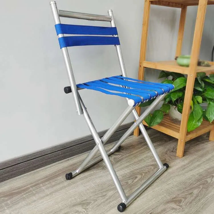 Portable Camping Steel Folding Chair 50x34x42cm