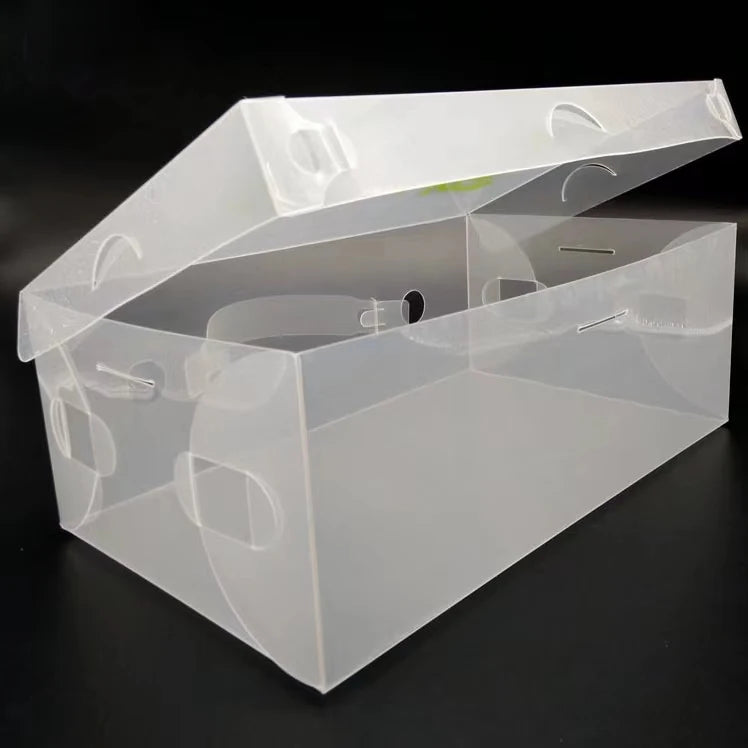 PVC Gift Box Bag with Suitcase Handle - Storage Space Saver