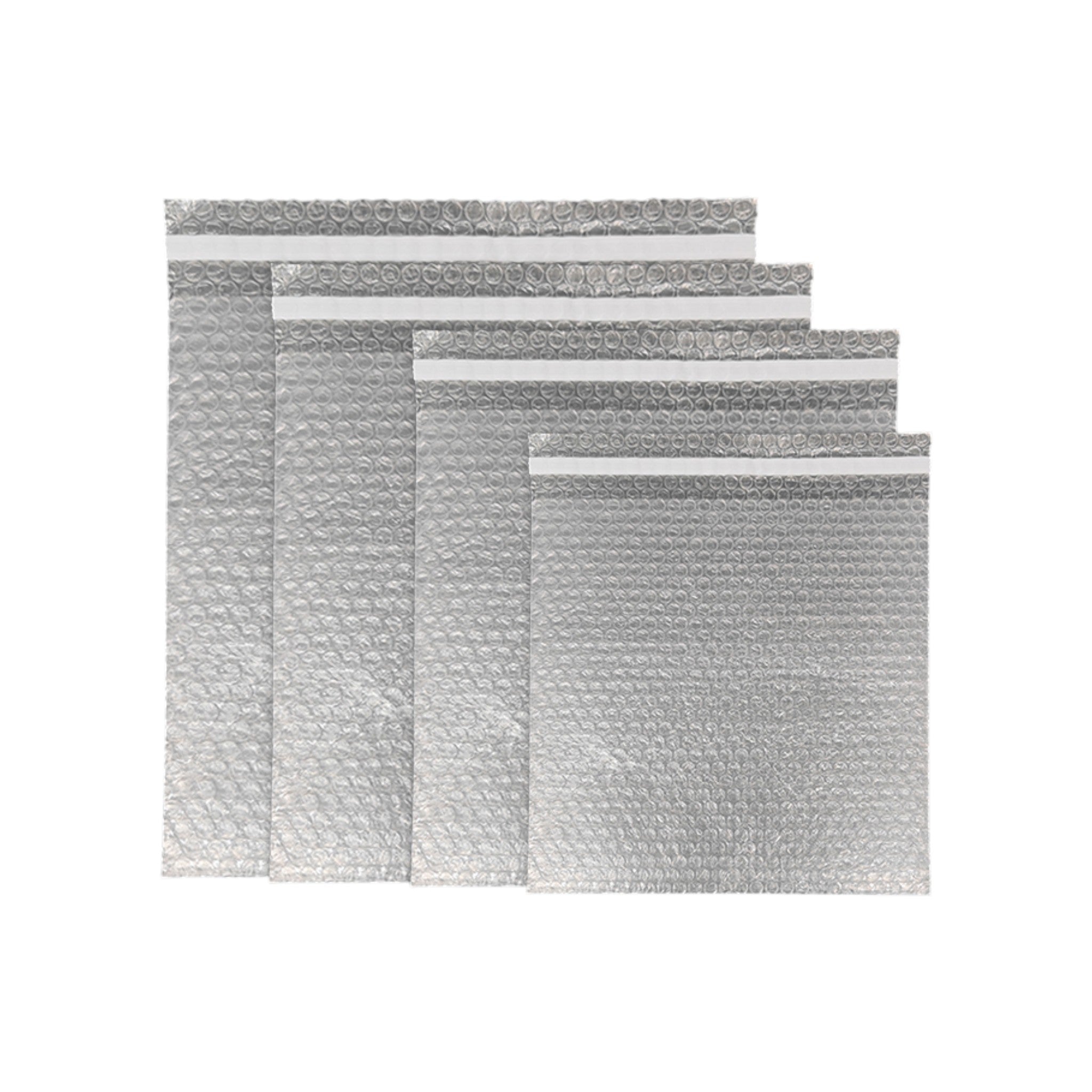 Clear Double Walled Protective Cushioning Bubble Air Wrap Pouch Bag-Self Sealing 8mic 10pcs