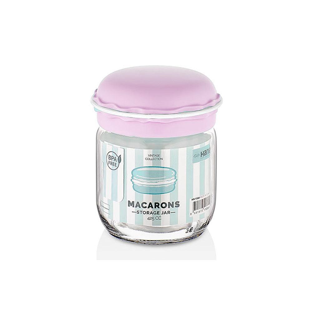 Hane Macaron Storage Jar 425cc HN-1364