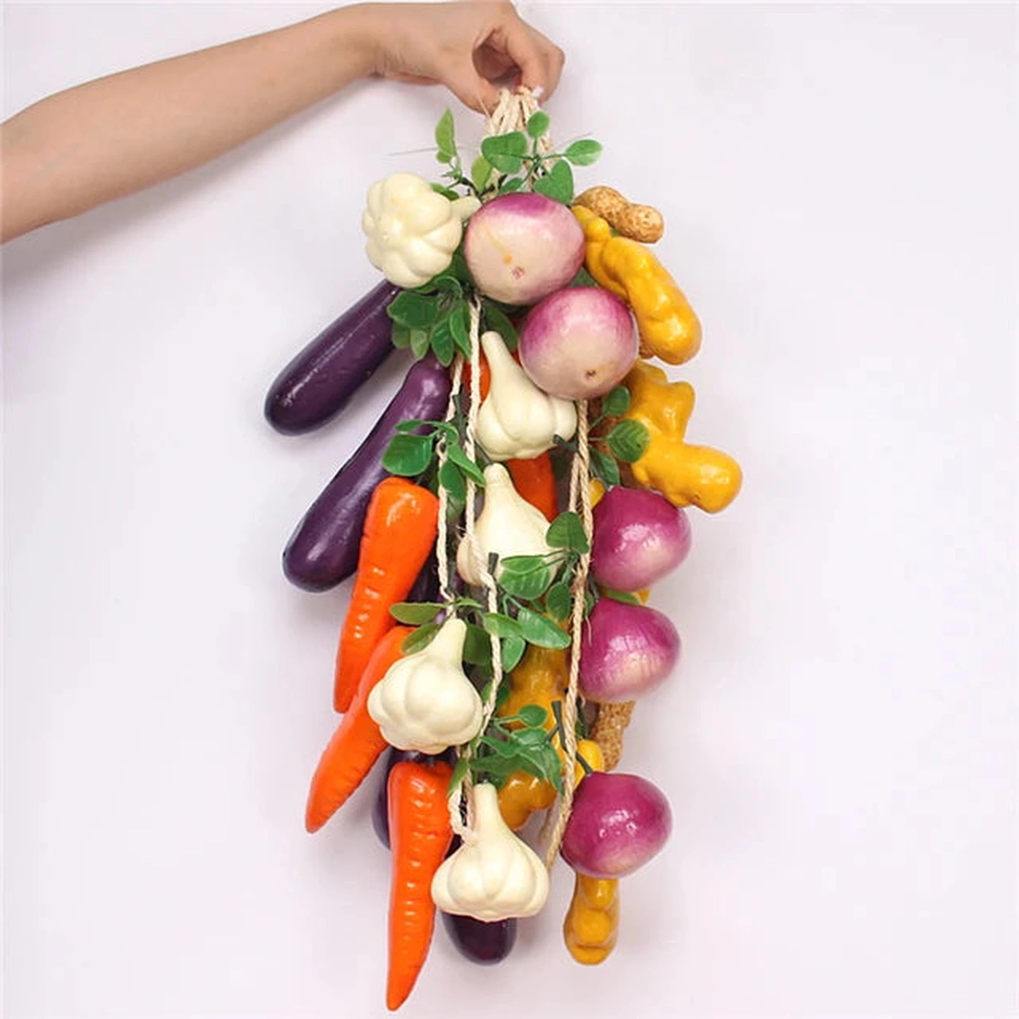 Artificial Hanging Vegetables Assorted 0294