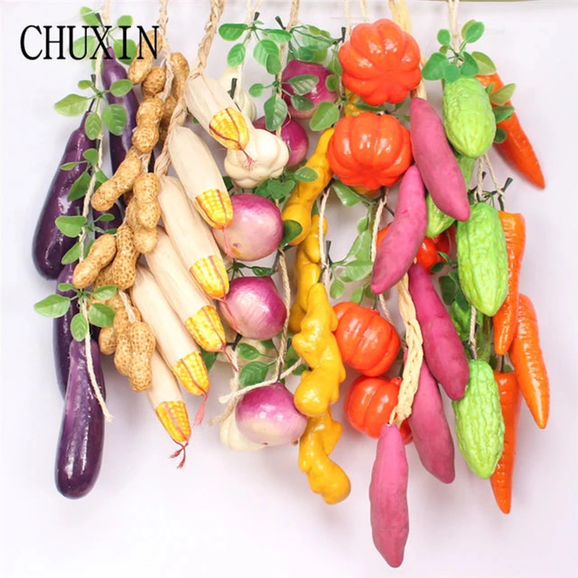 Artificial Hanging Vegetables Assorted 0294