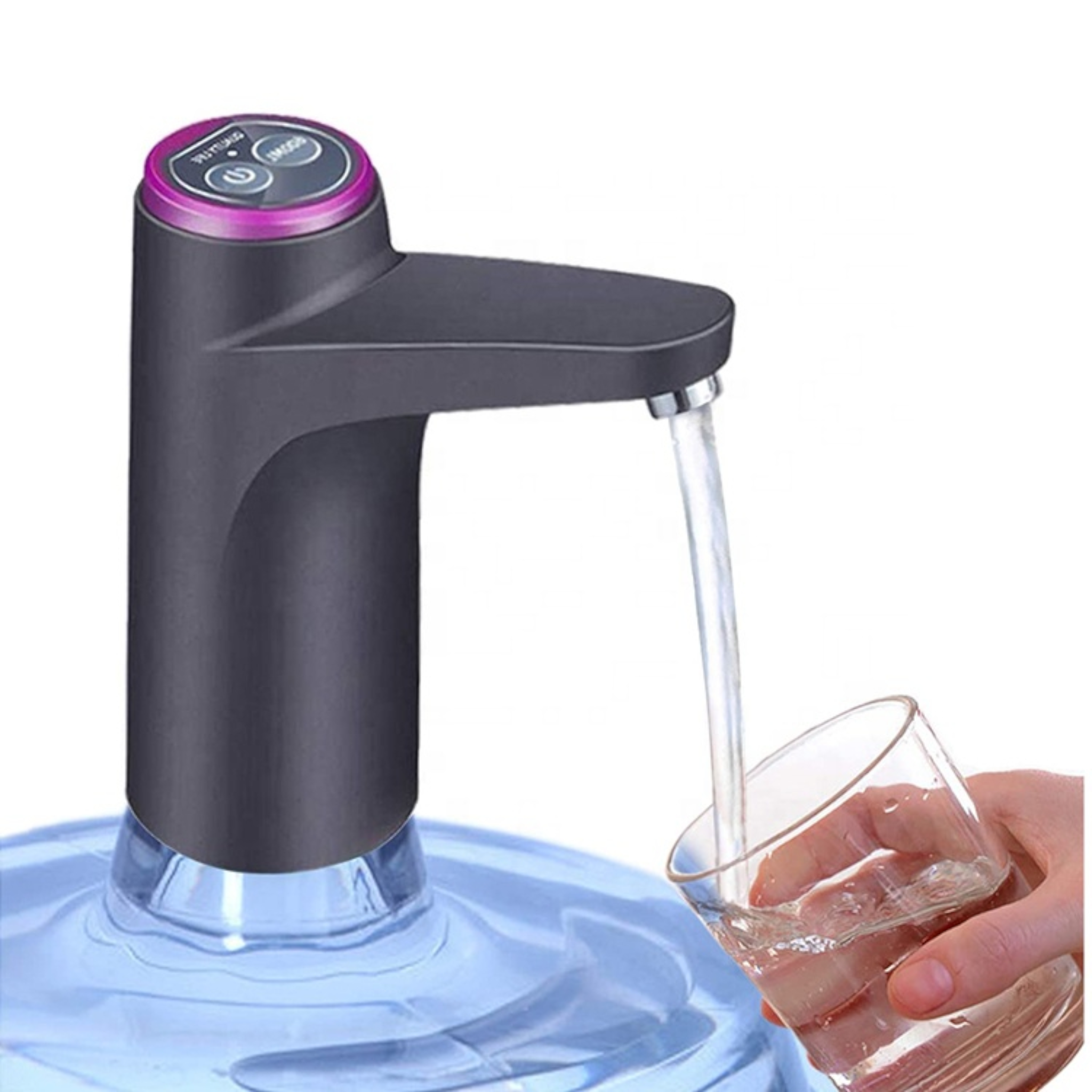 Automatic Touch Intelligent Water Pump with USB Charger 13.5x15cm