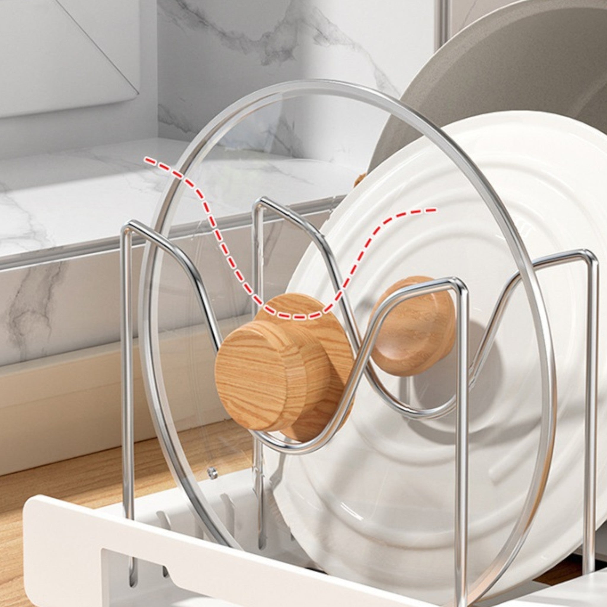 Expandable Cookware Organiser 56cm