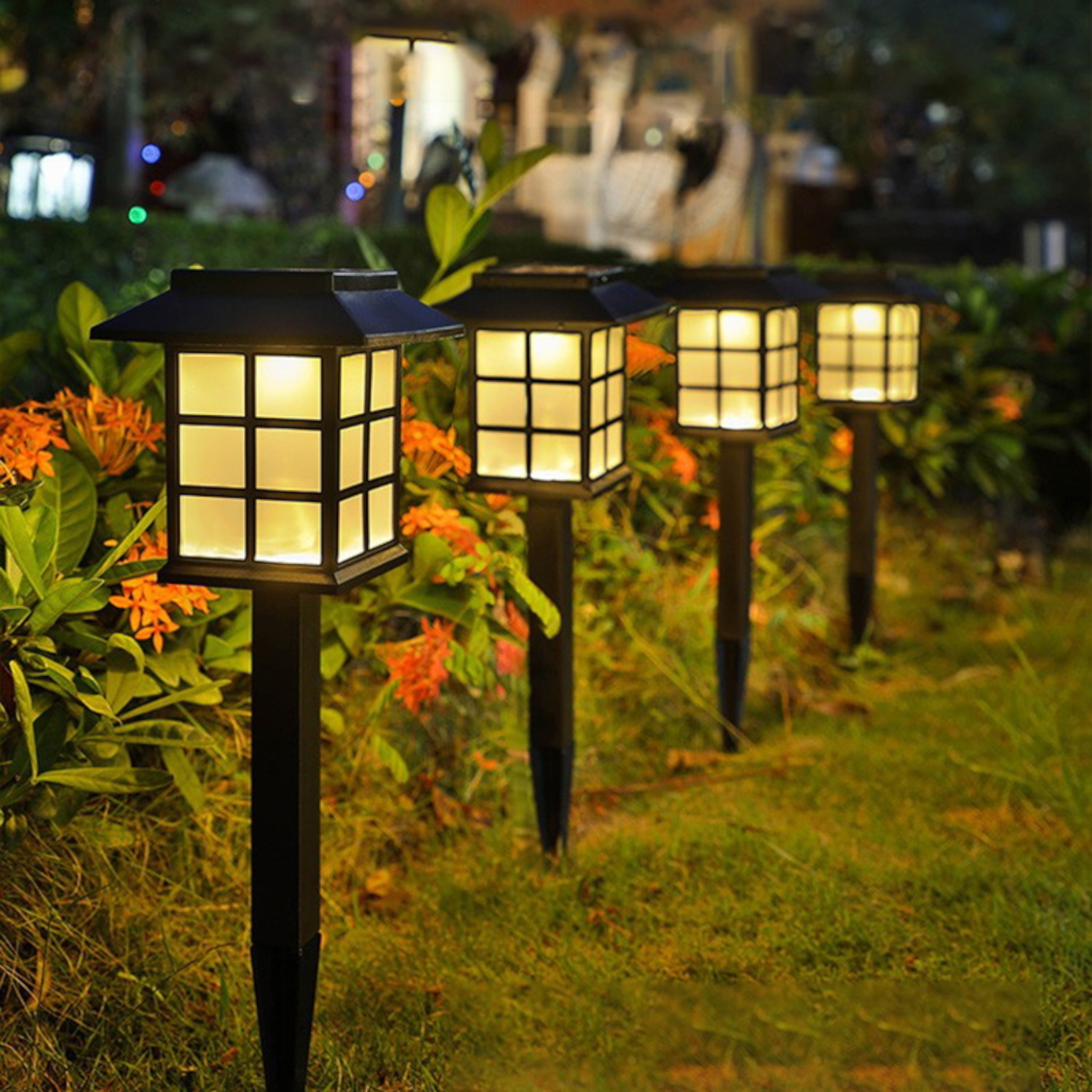 Solar Garden Lantern Spike In PDQ