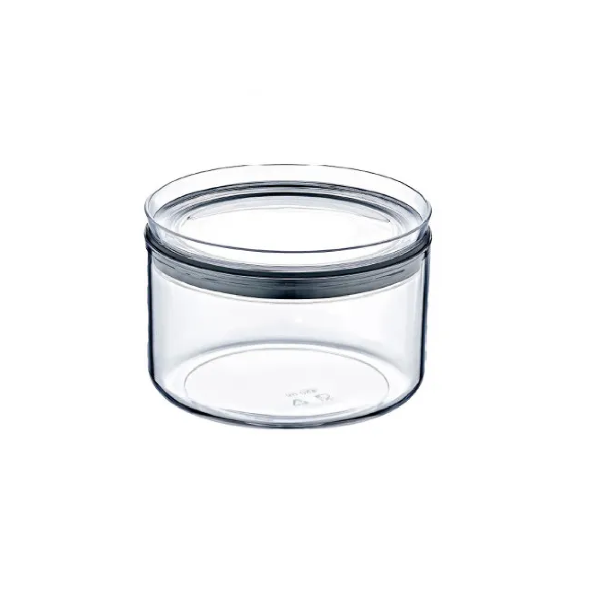 EM House Round Plastic Storage Box 0.45L EMP160