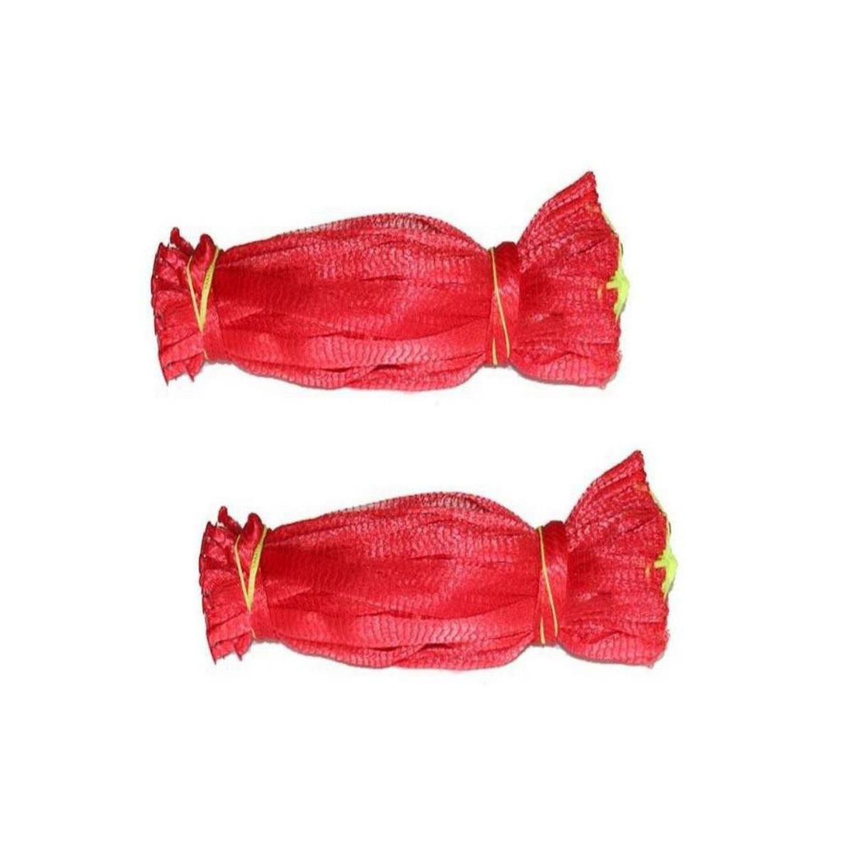 Red Netlon Mesh Fruit & Vegetable Citrus Bags 100s