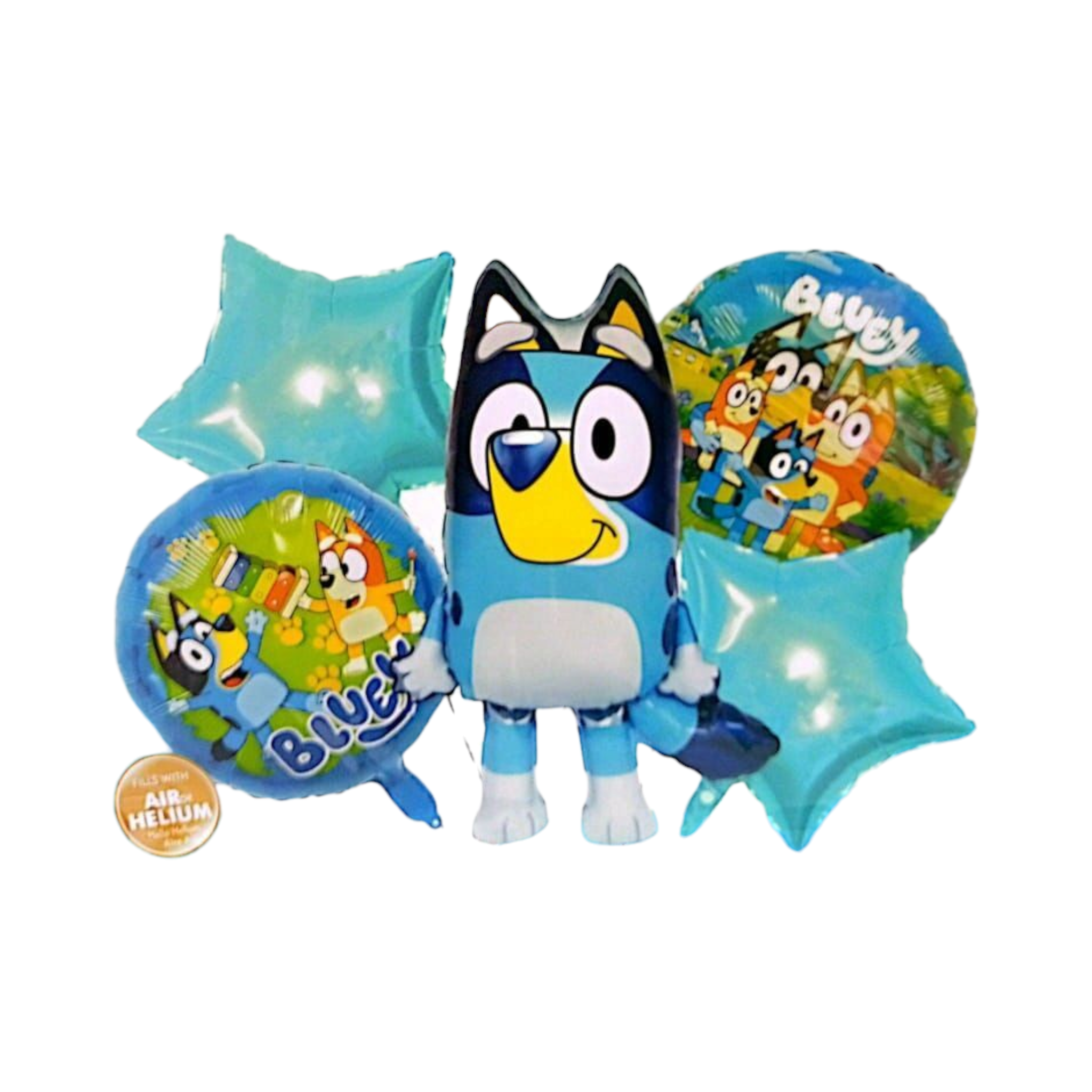 Disney Bluey Balloon 5pc Set