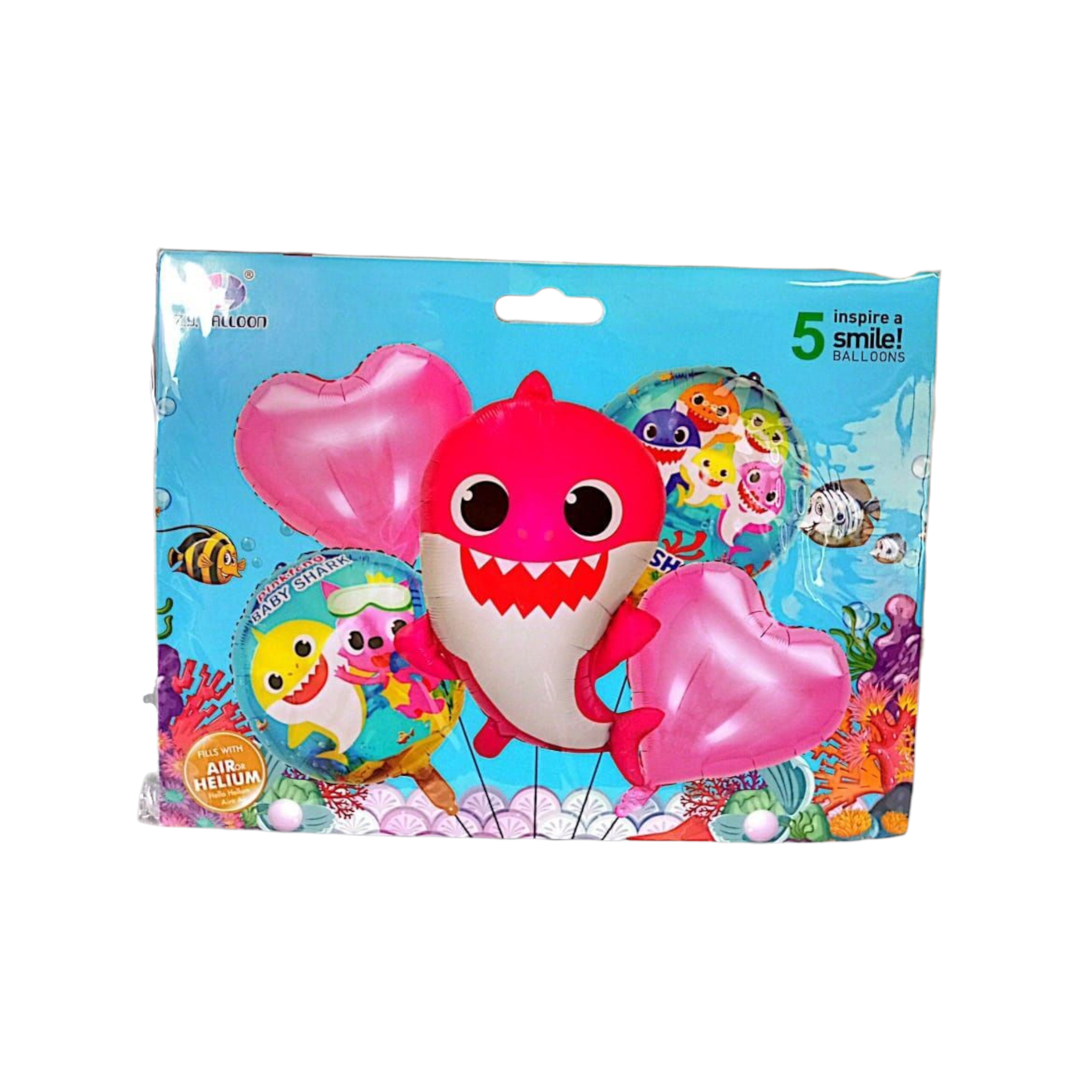 Disney Baby Shark Balloon Set 5pc