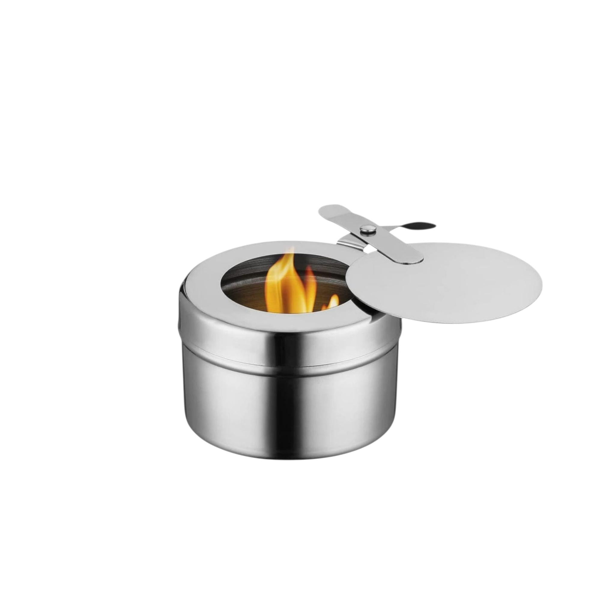 Regent Chafing Dish Fuel Holder Burner 90mm Stainless Steel