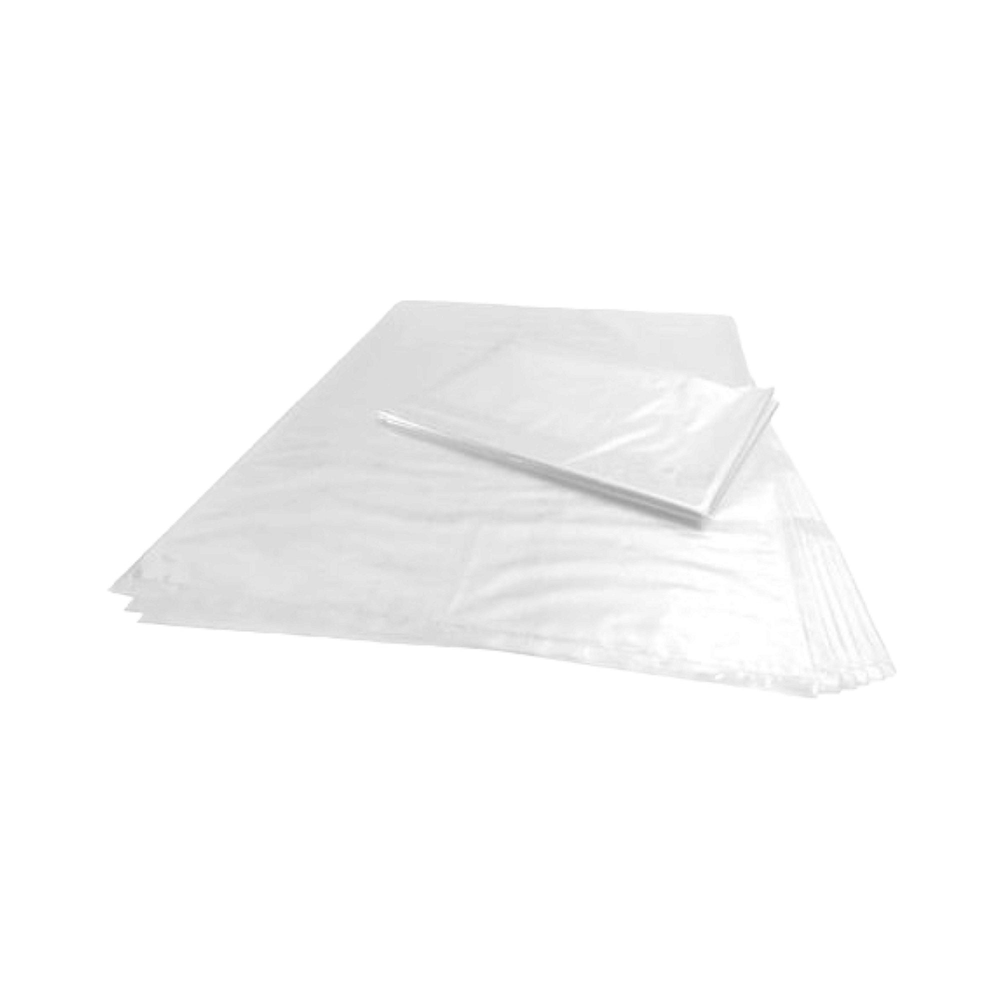 Refuse Bags 75x95cm 50microns Clear Plastic 100pack