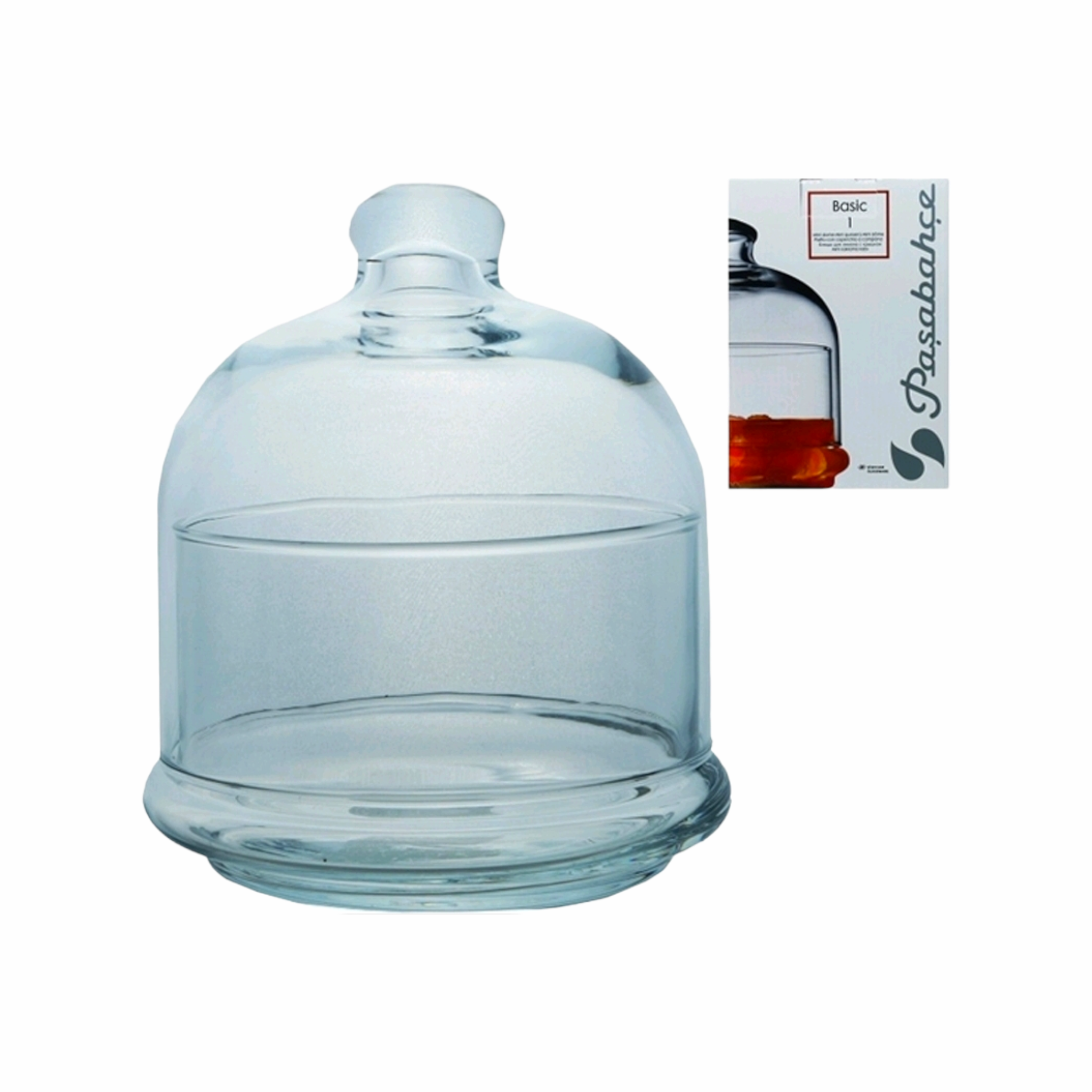 Pasabahce Patisserie Basic Glass Dome Jam Jar 118ml 10x11cm 24004