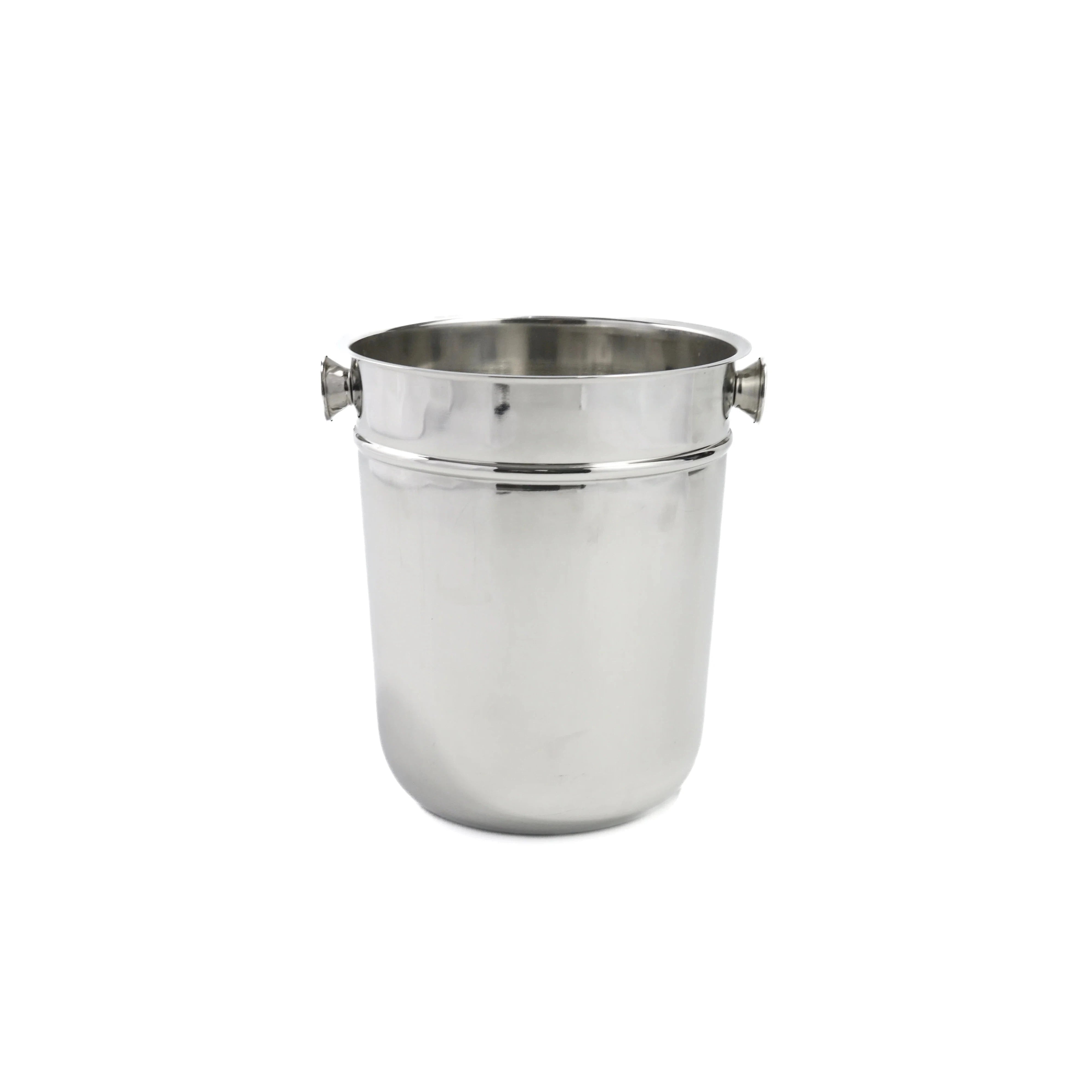 Ice Bucket Stainless Steel Big Knob 22cmx25cm SGN061