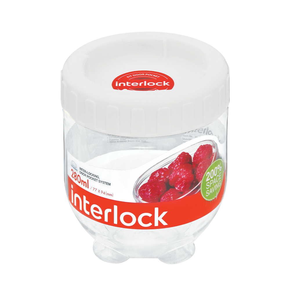 280ml LocknLock Interlock Container White INL202