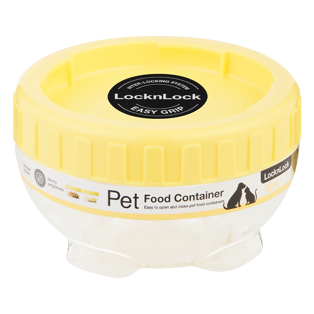 180ml LocknLock Pet Food Container White INL305PET
