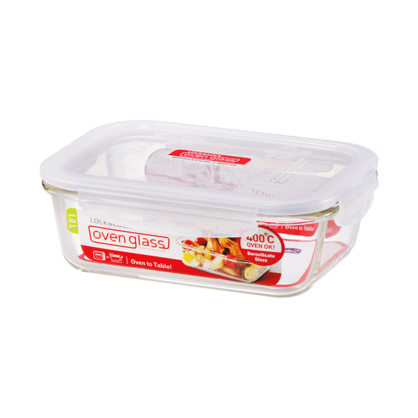 1L LocknLock Euro Glass Square Container LLG445