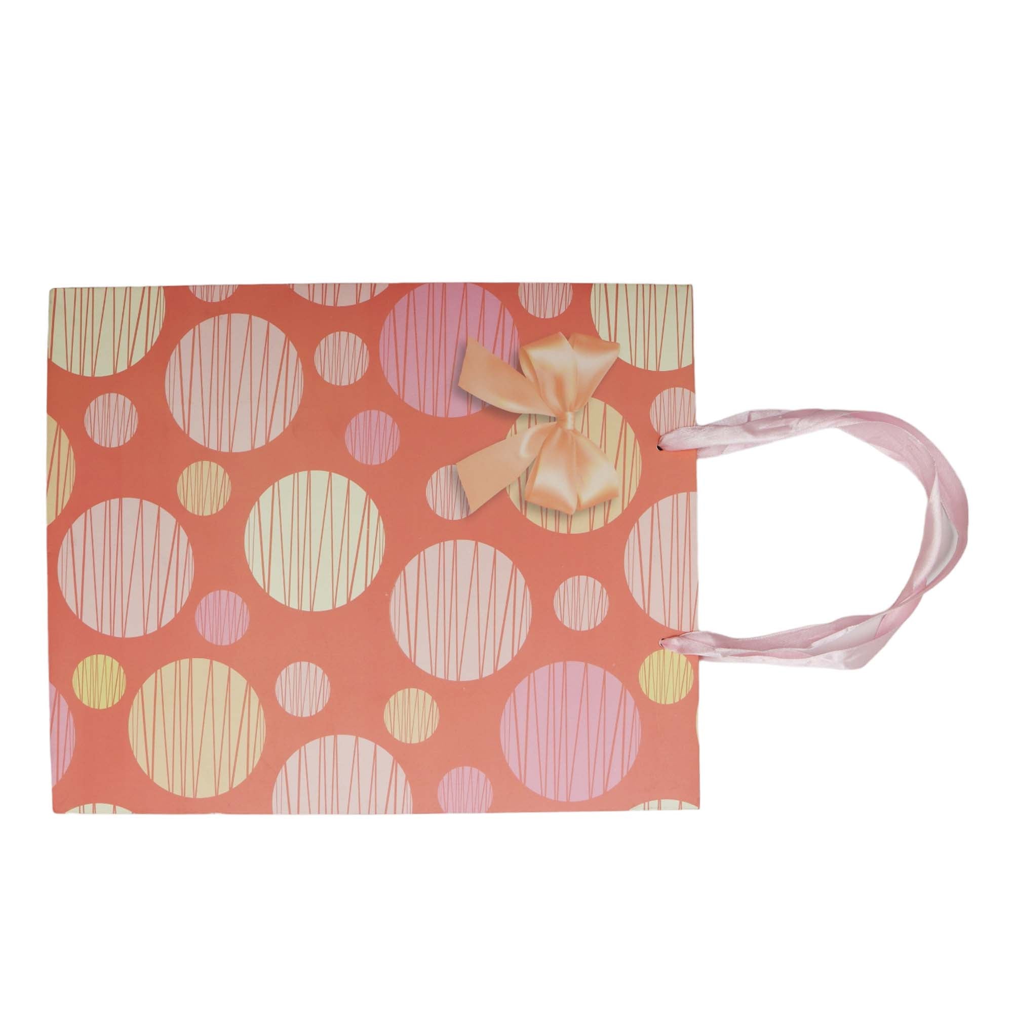 Gift Paper Bag Polka Dot 14x15cm Extra Small