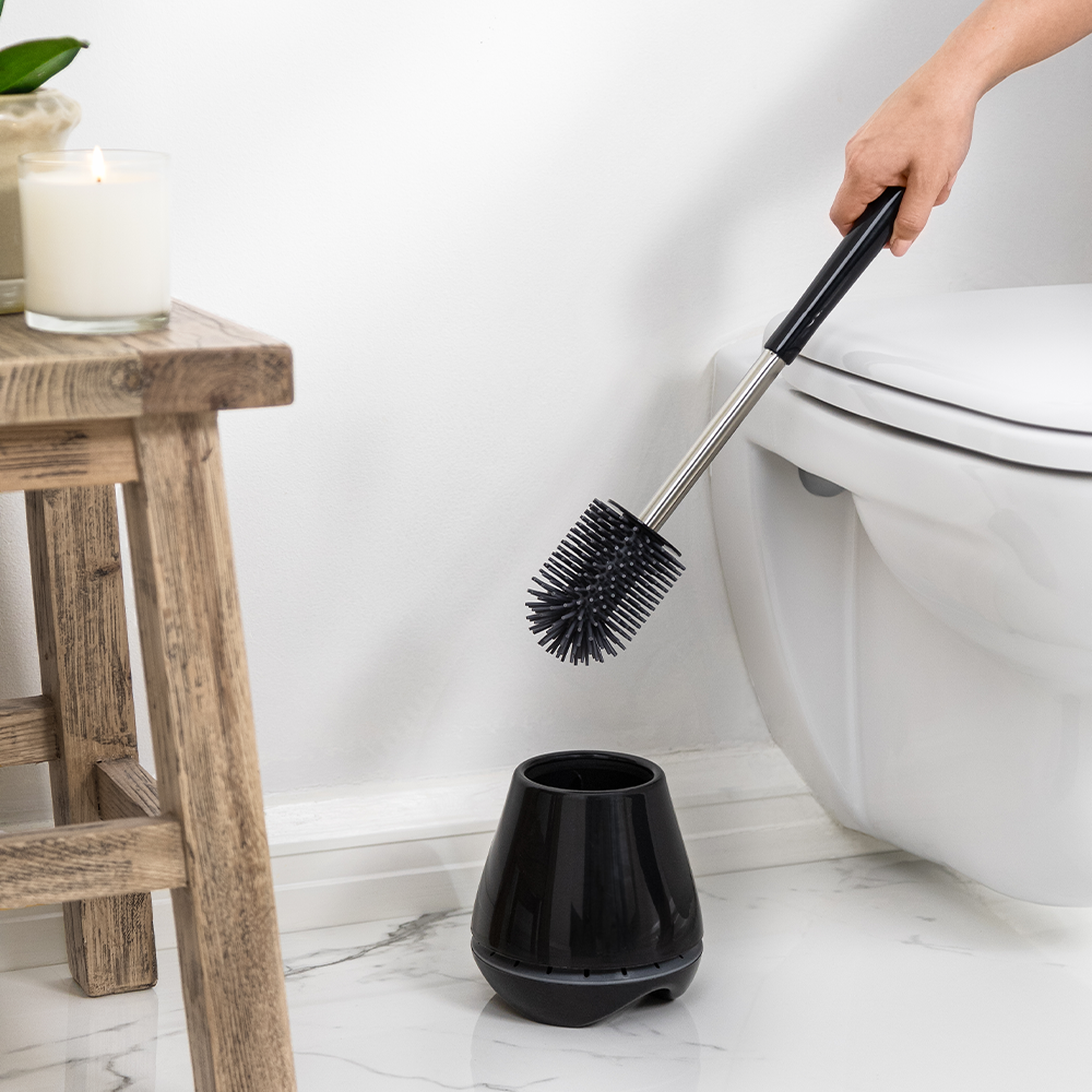 Legend Toilet Brush Set Black Premium 100430