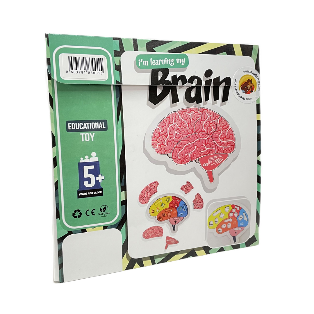 Educational Toy I am Learning My Brain Puzzle 20x20cm MB36