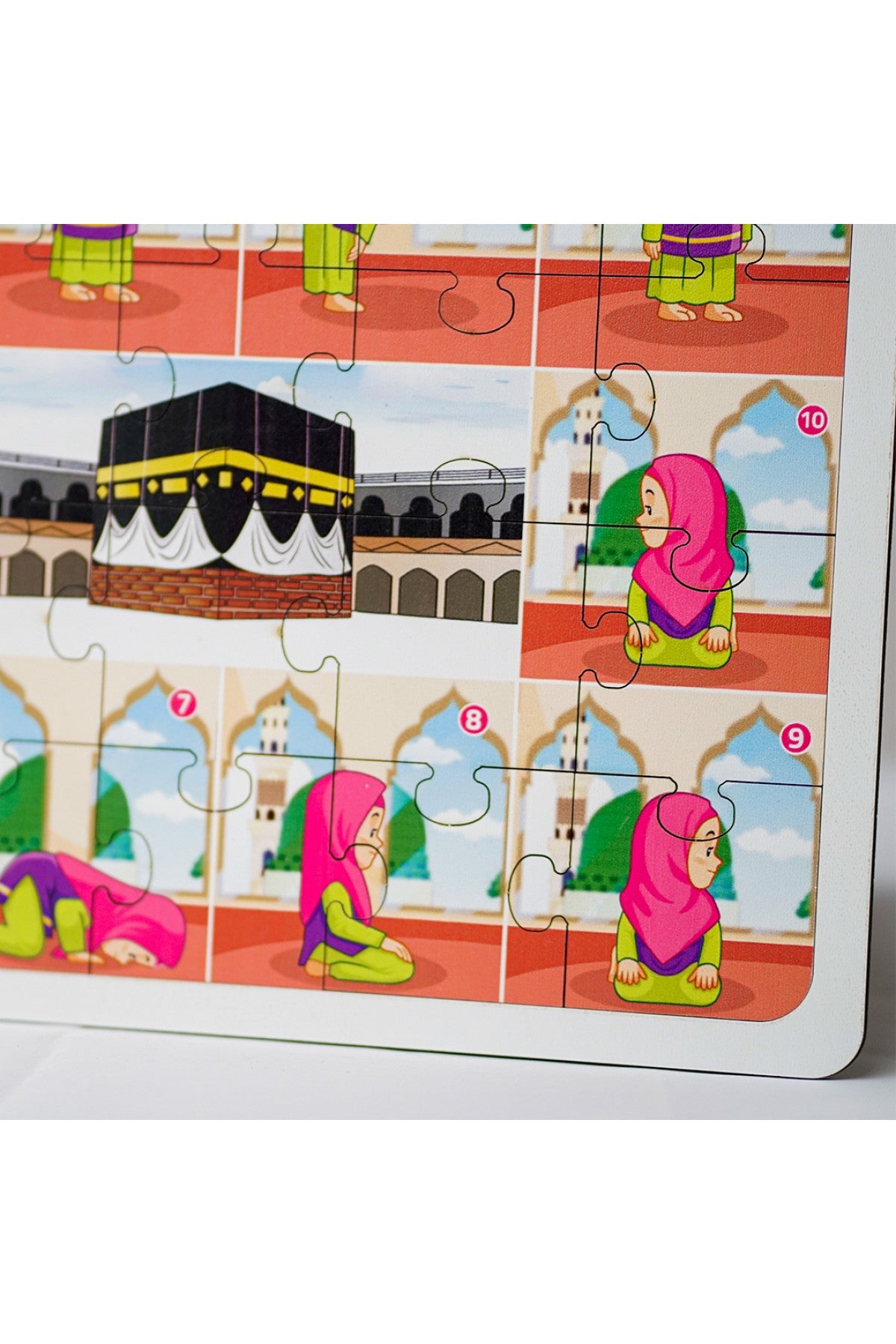 Educational Toy Salaah Teaching Puzzle Girl 16x20cm MB47