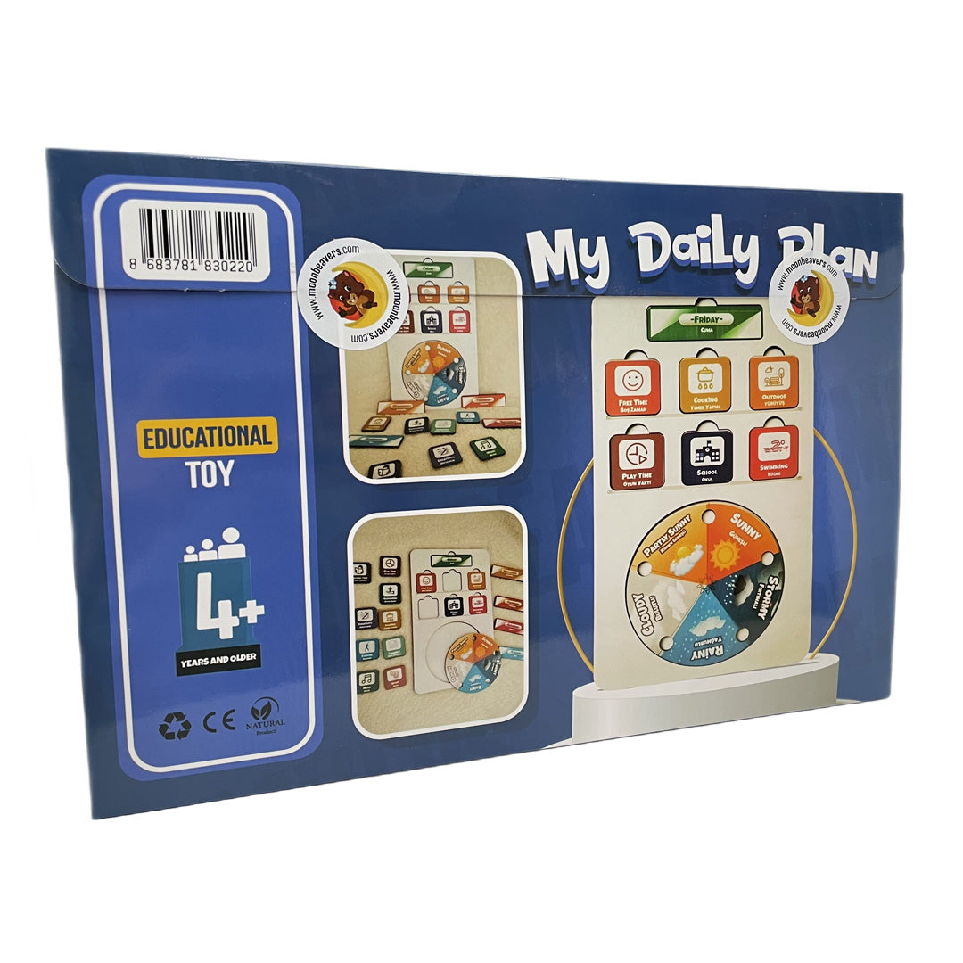 Educational Toy My Daily Plan Puzzle Board MB53