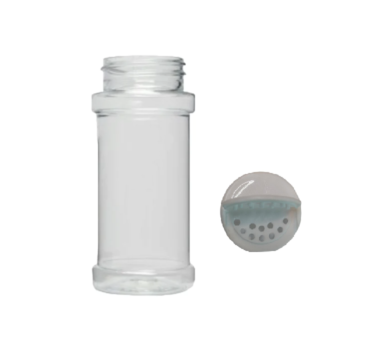 135ml Spice Shaker PET Bottle Plastic with Cap