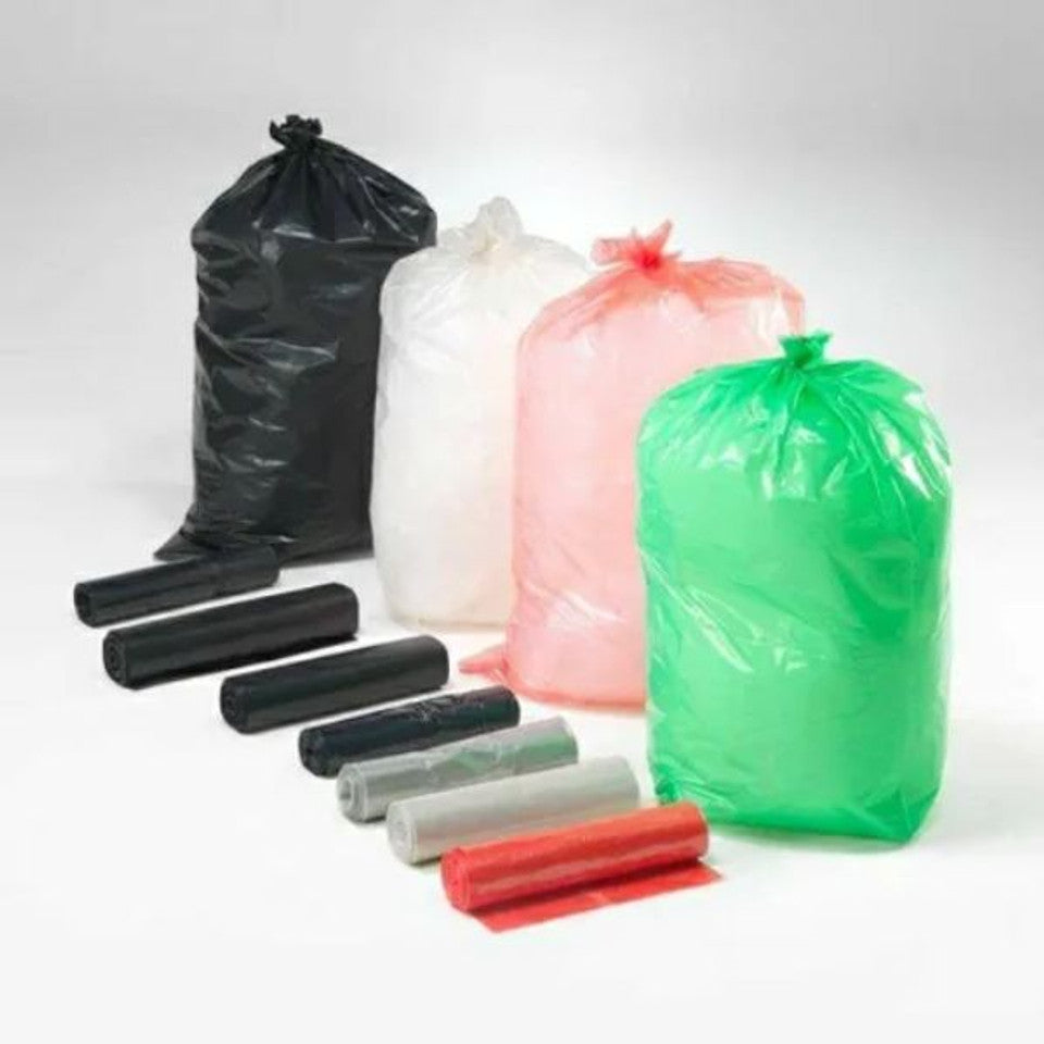 Disa Refuse Bags on Roll Clear 75x95cm 15pcs