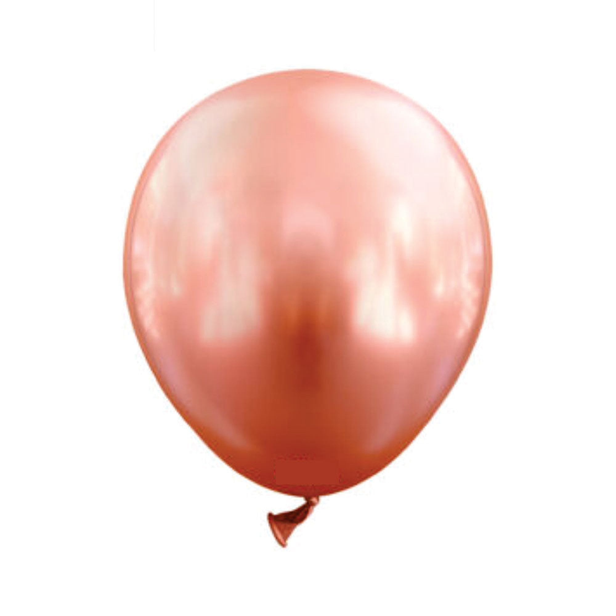 Latex Mirror Party Balloons 12cm Solid Color 10pack