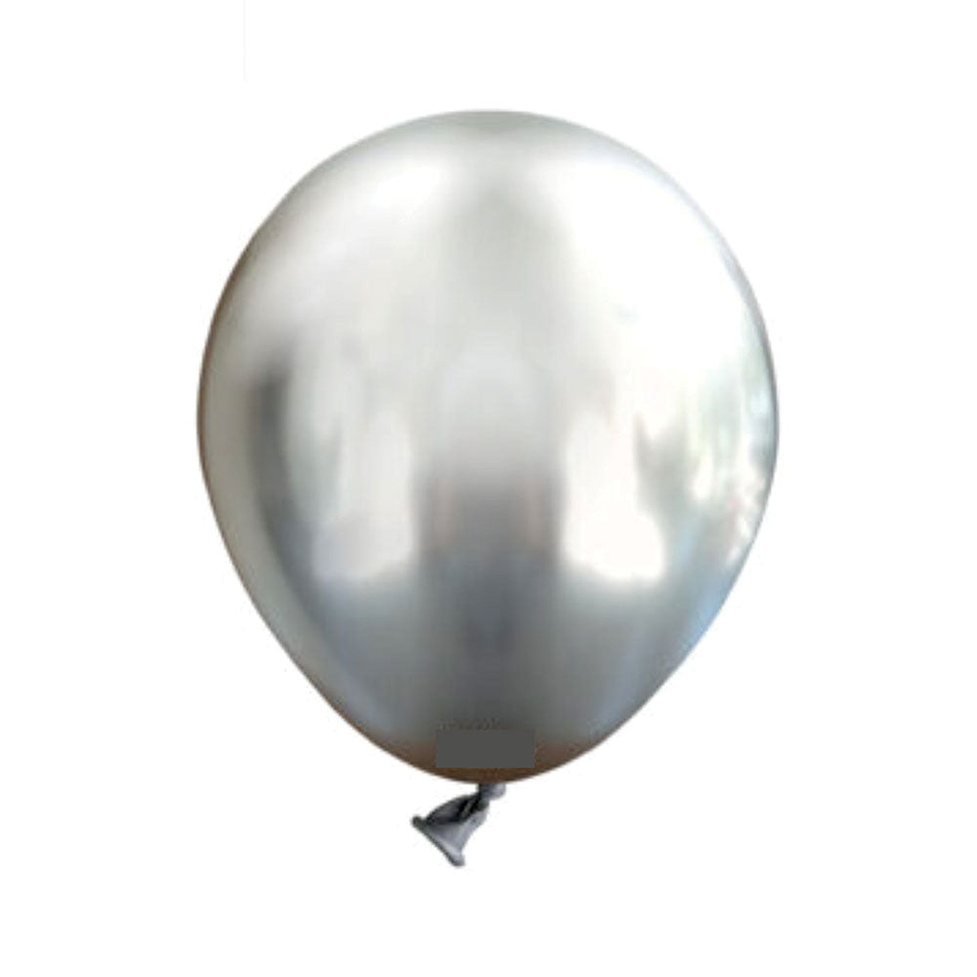 Latex Mirror Party Balloons 12cm Solid Color 10pack